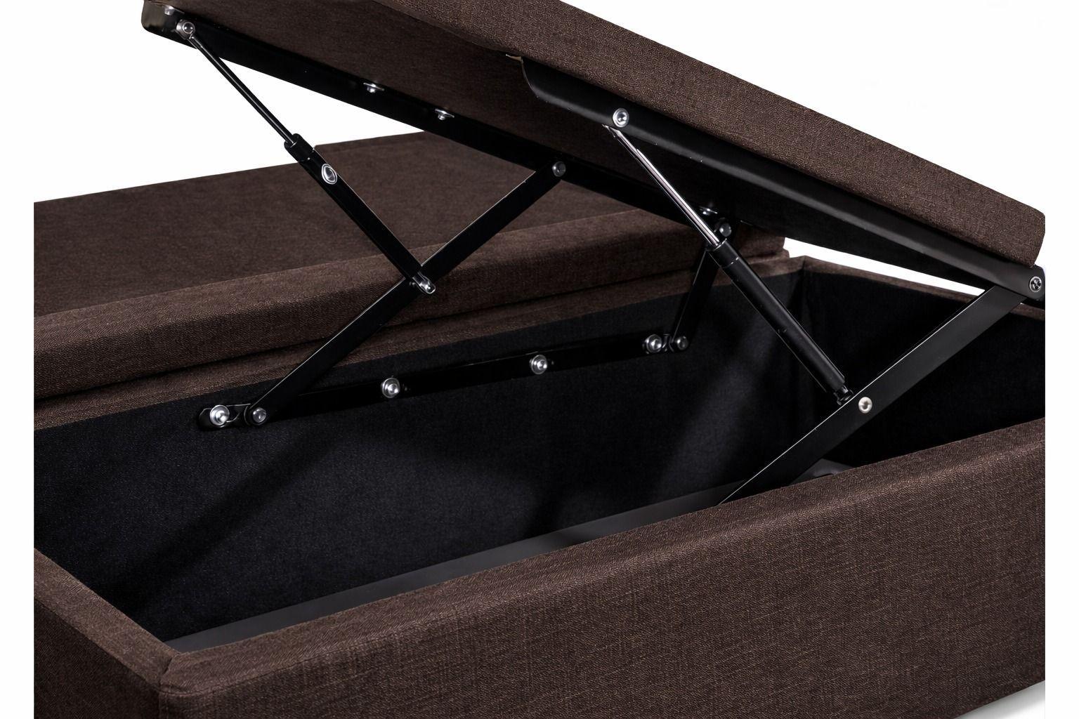 Base Baul 2 Plazas Onyx Con Sistema Hidr ulico-2