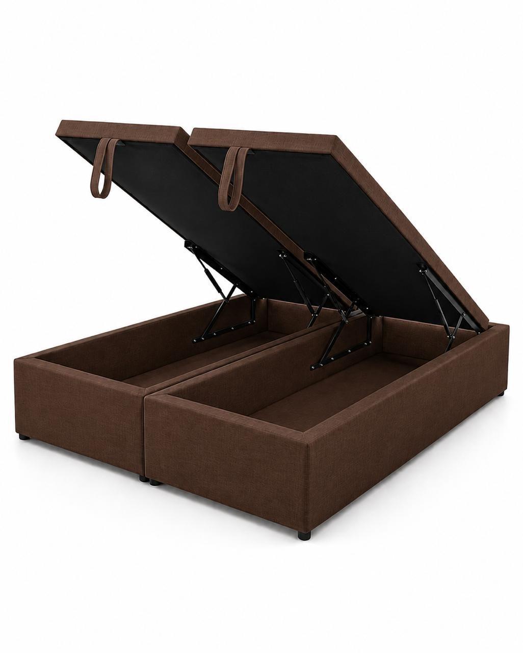 Base Baul 2 Plazas Onyx Con Sistema Hidr ulico-3