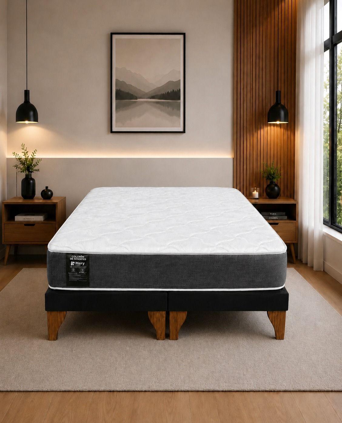 Base King Size mas Colchon Mery Desing-2