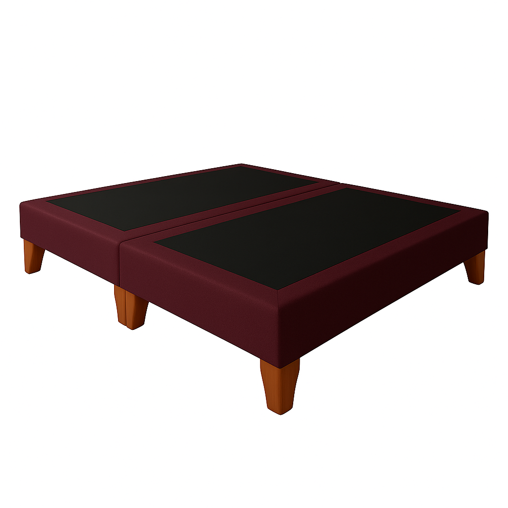 Base De Cama 2 Plazas Burdeo-1