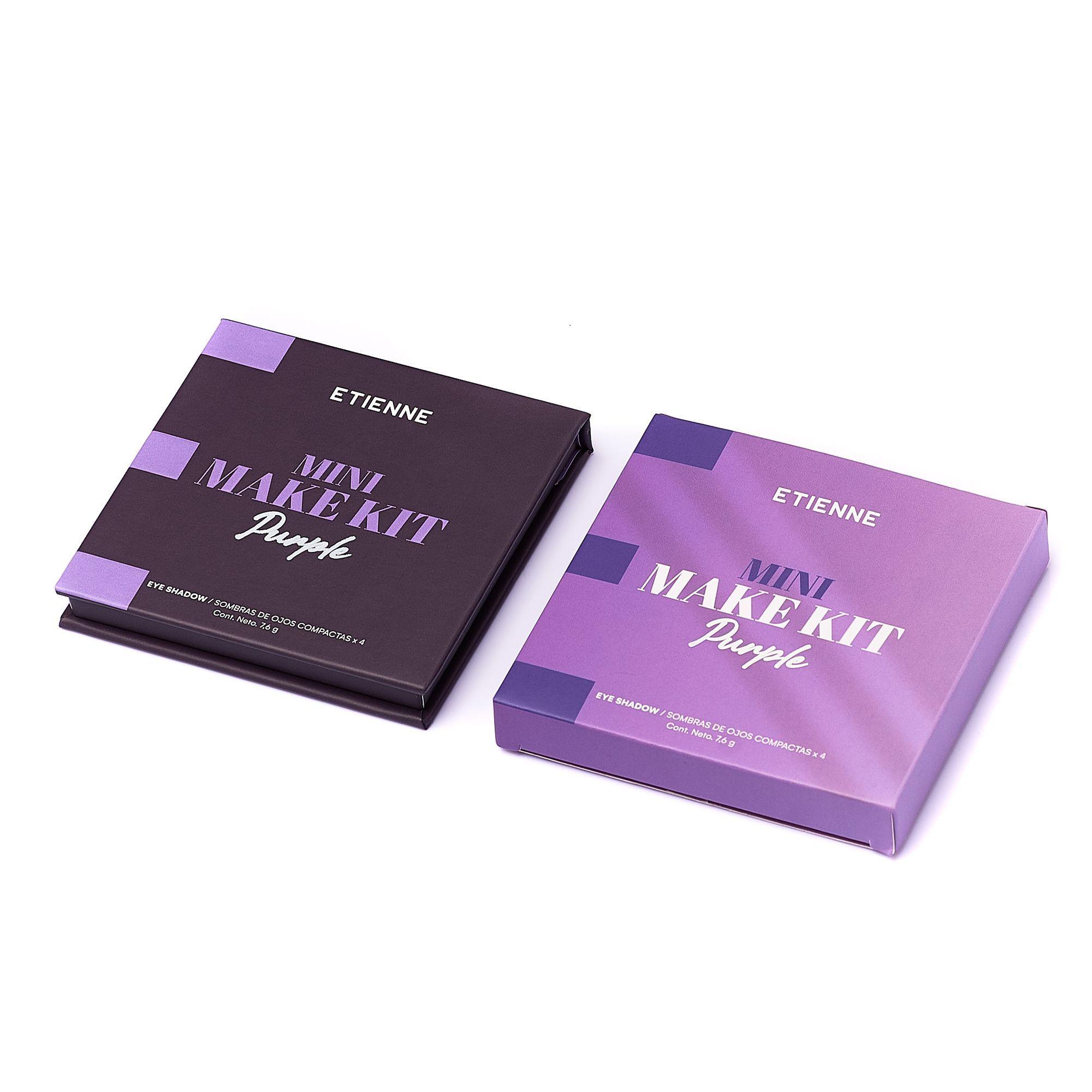 Paleta de Sombras Mini Make Kit Purple x4 Etienne-3