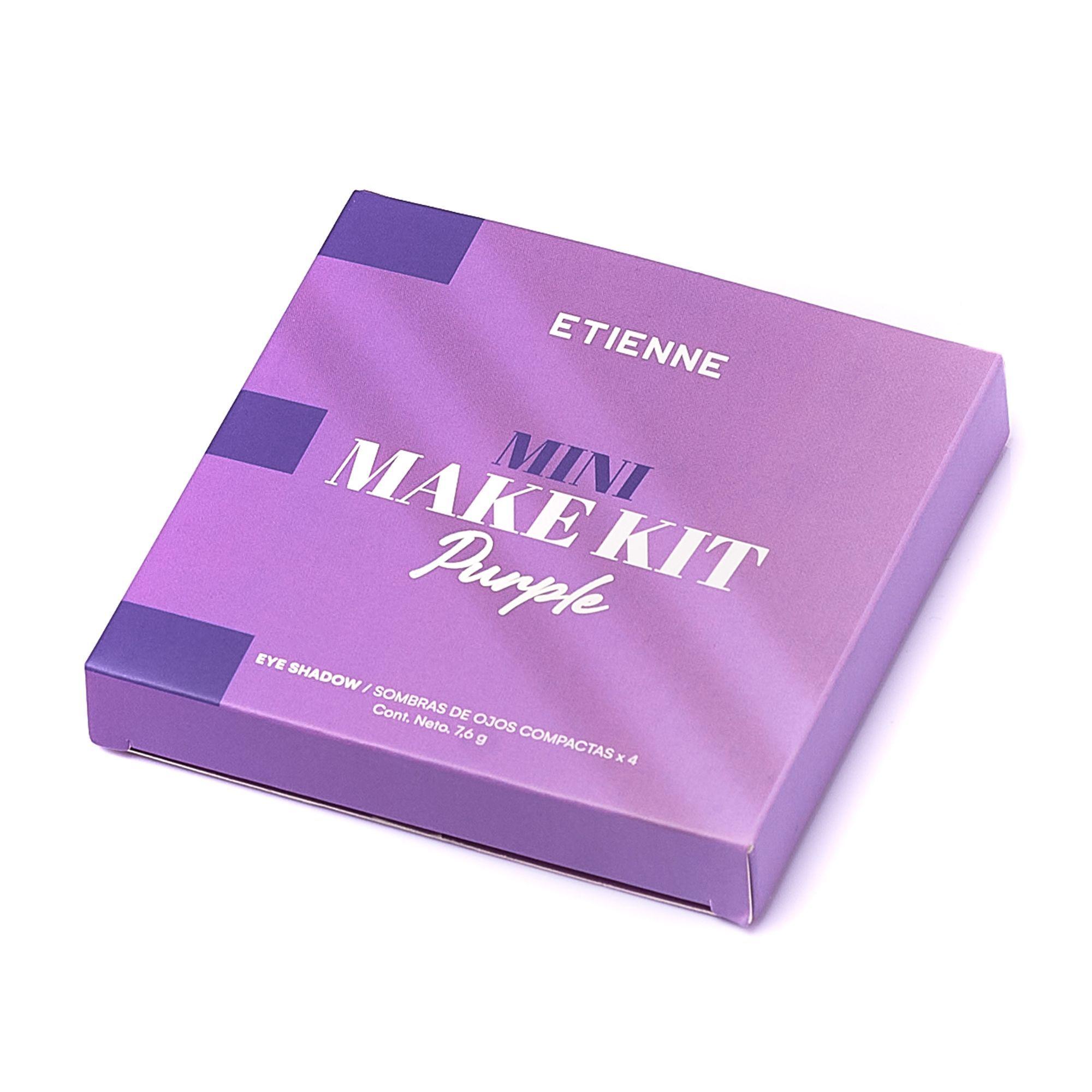 Paleta de Sombras Mini Make Kit Purple x4 Etienne-4