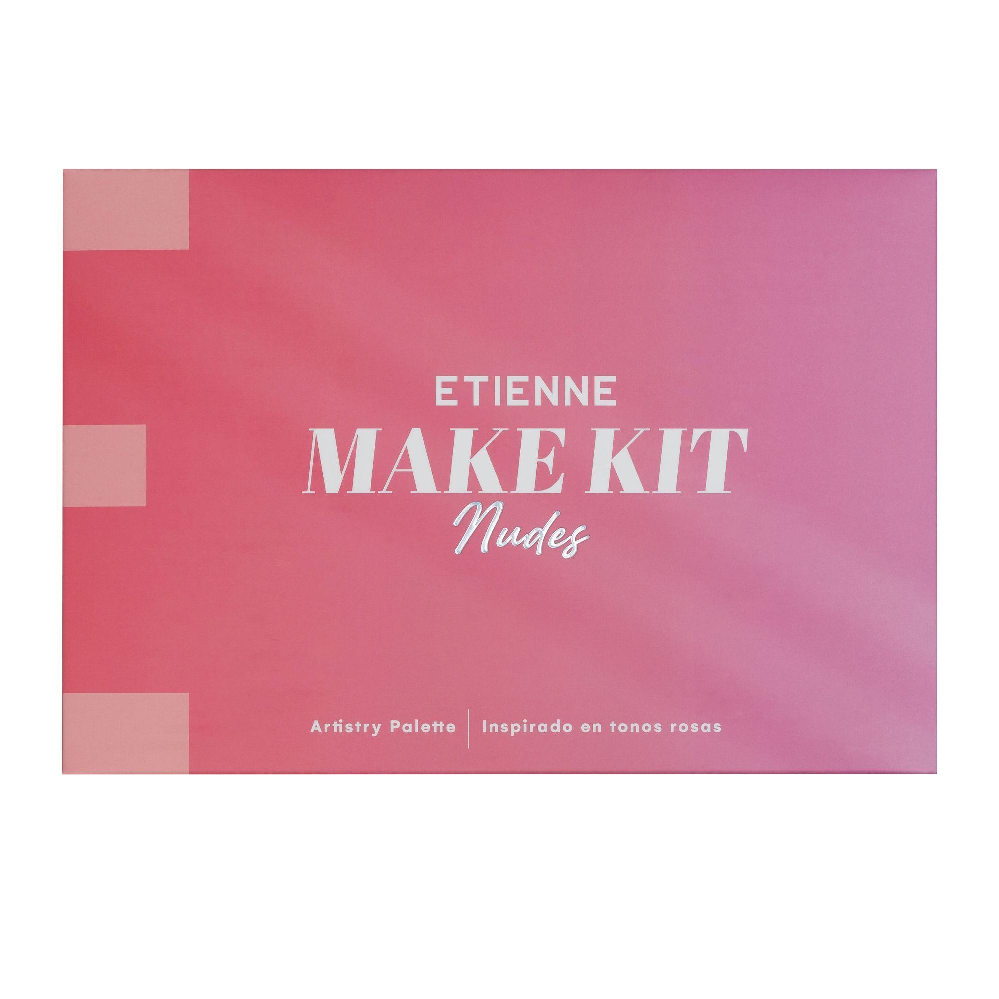 Paleta de Sombras Make kit Nude 15 Colores Etienne-3