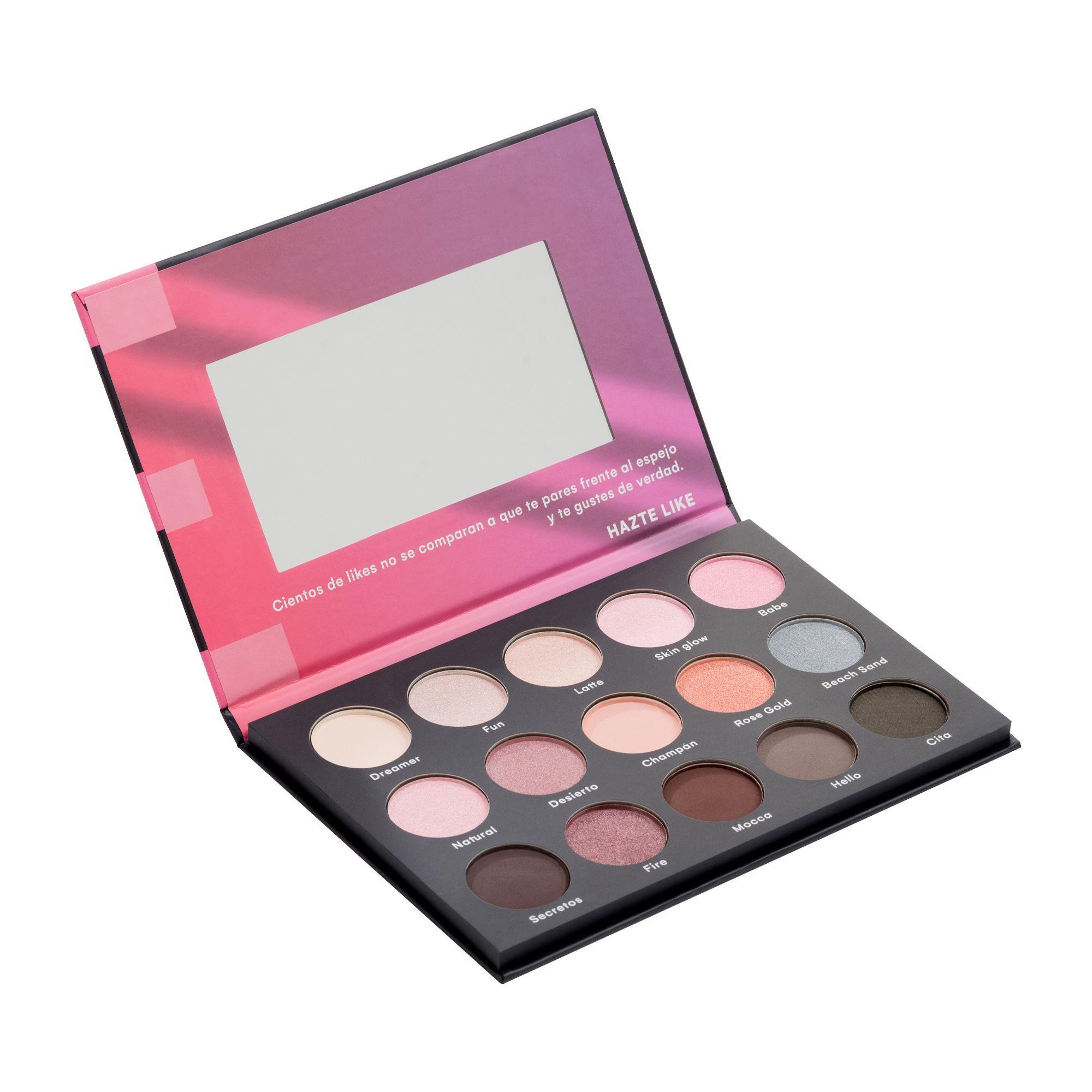 Paleta de Sombras Make kit Nude 15 Colores Etienne-0