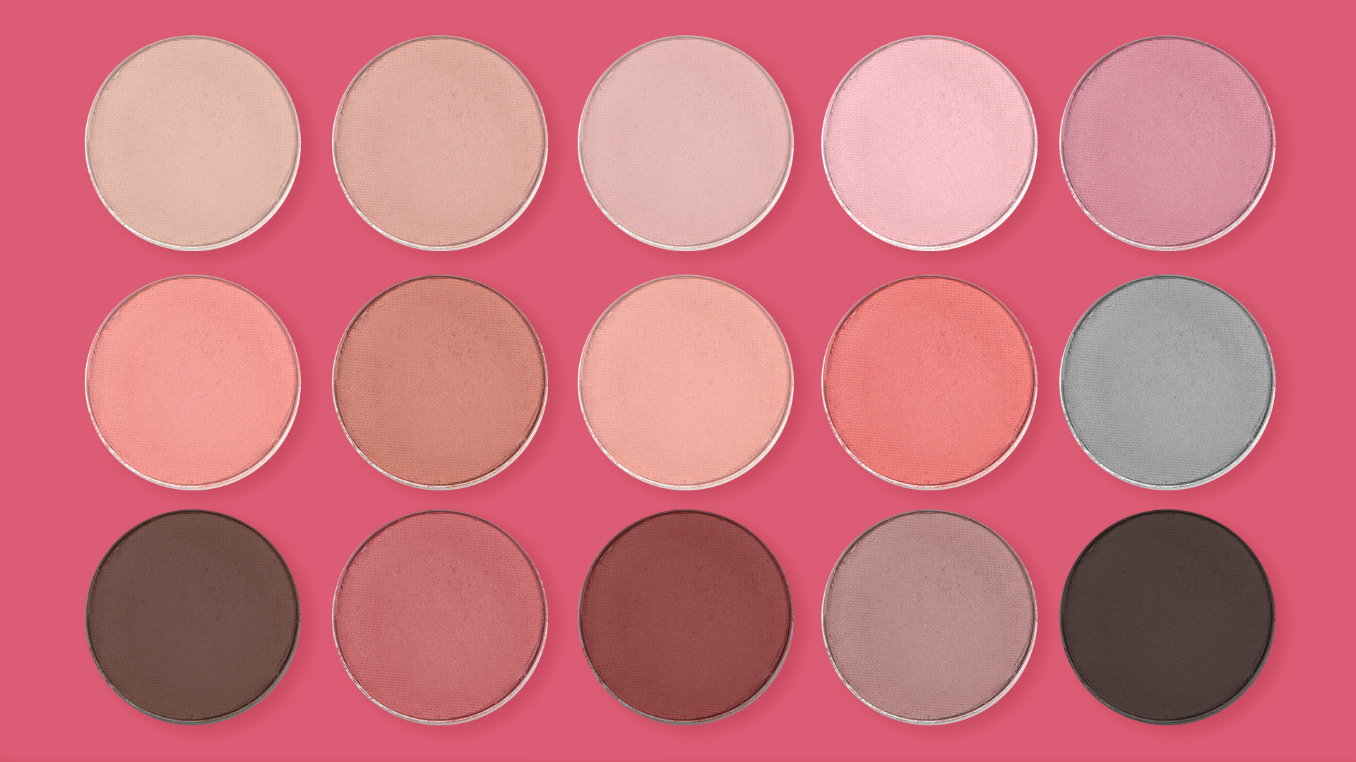 Paleta de Sombras Make kit Nude 15 Colores Etienne-2