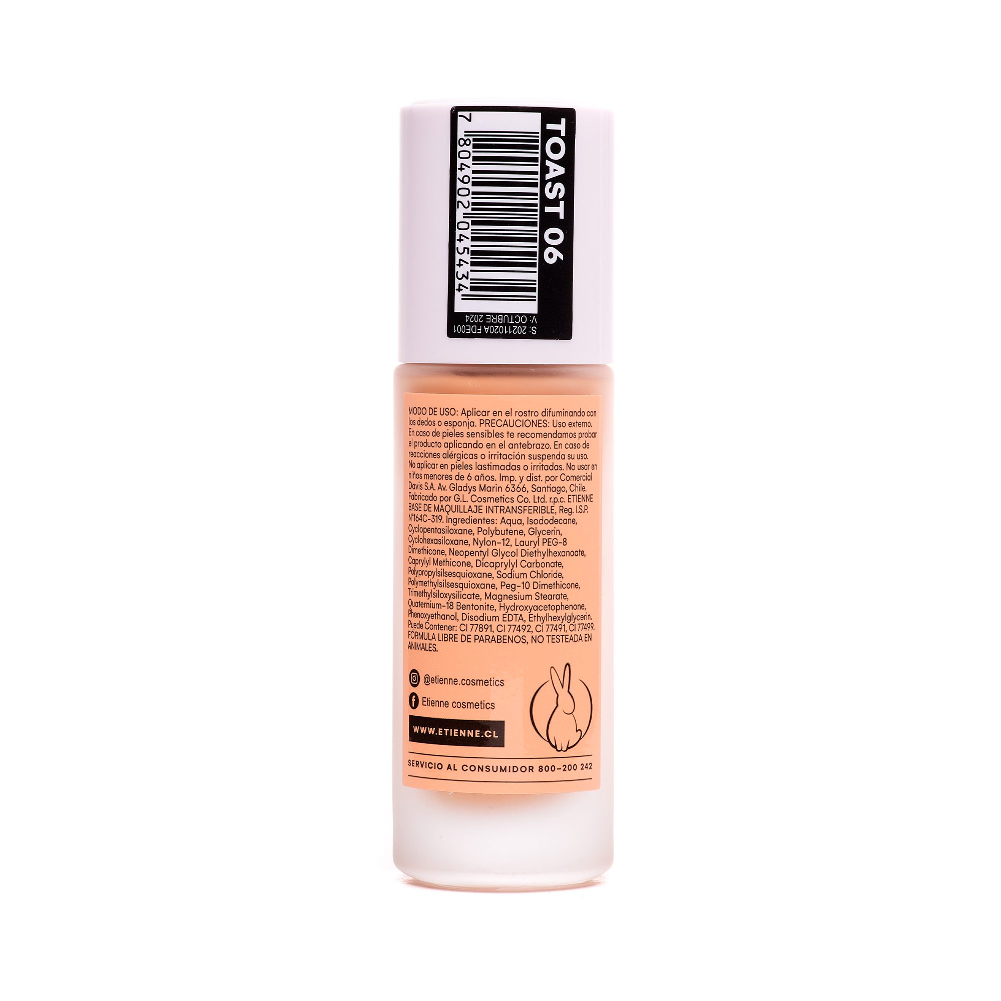 Base de Maquillaje Xtra Lasting Etienne Toast 06-1