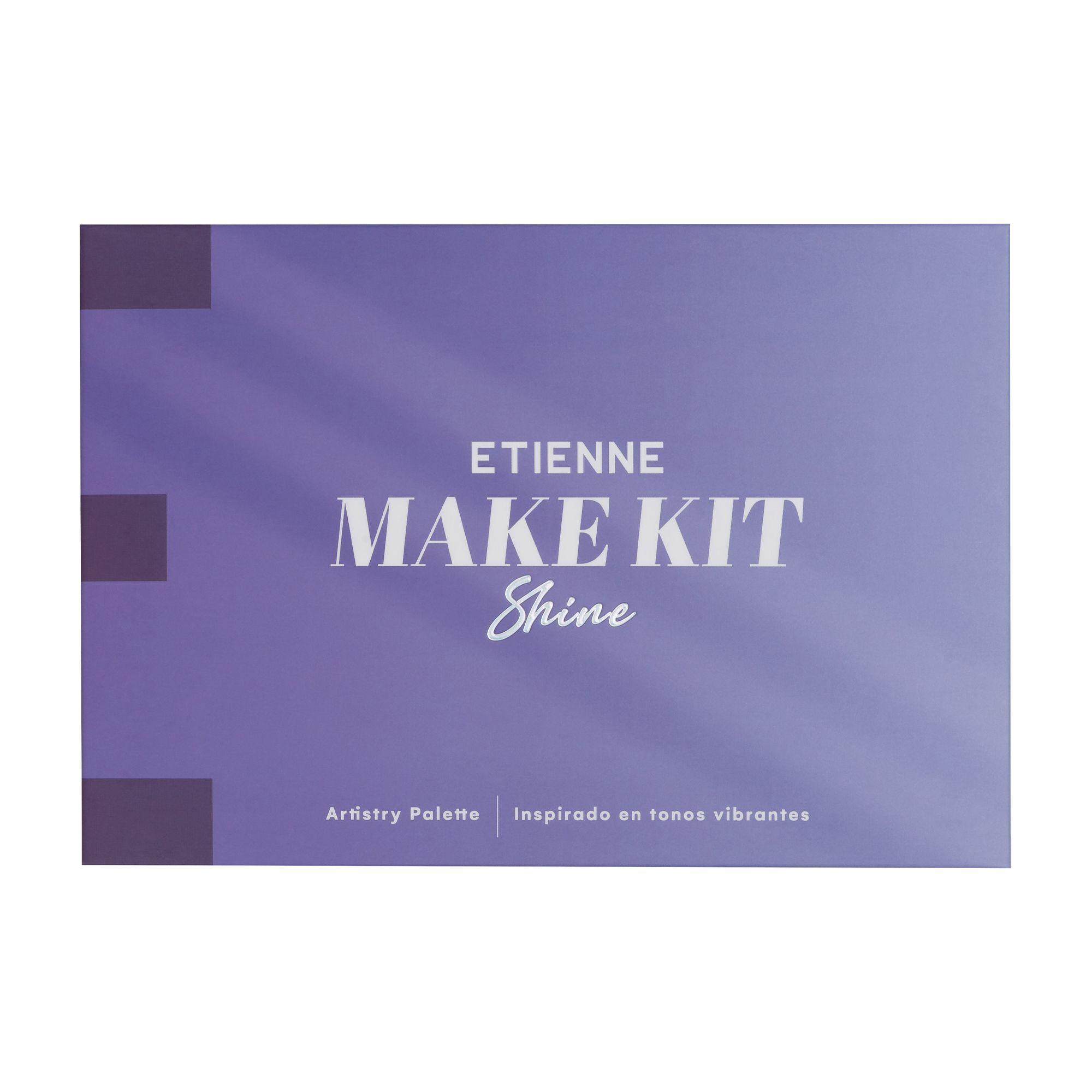 Paleta de Sombras Make kit Shine 15 Colores Etienne-3