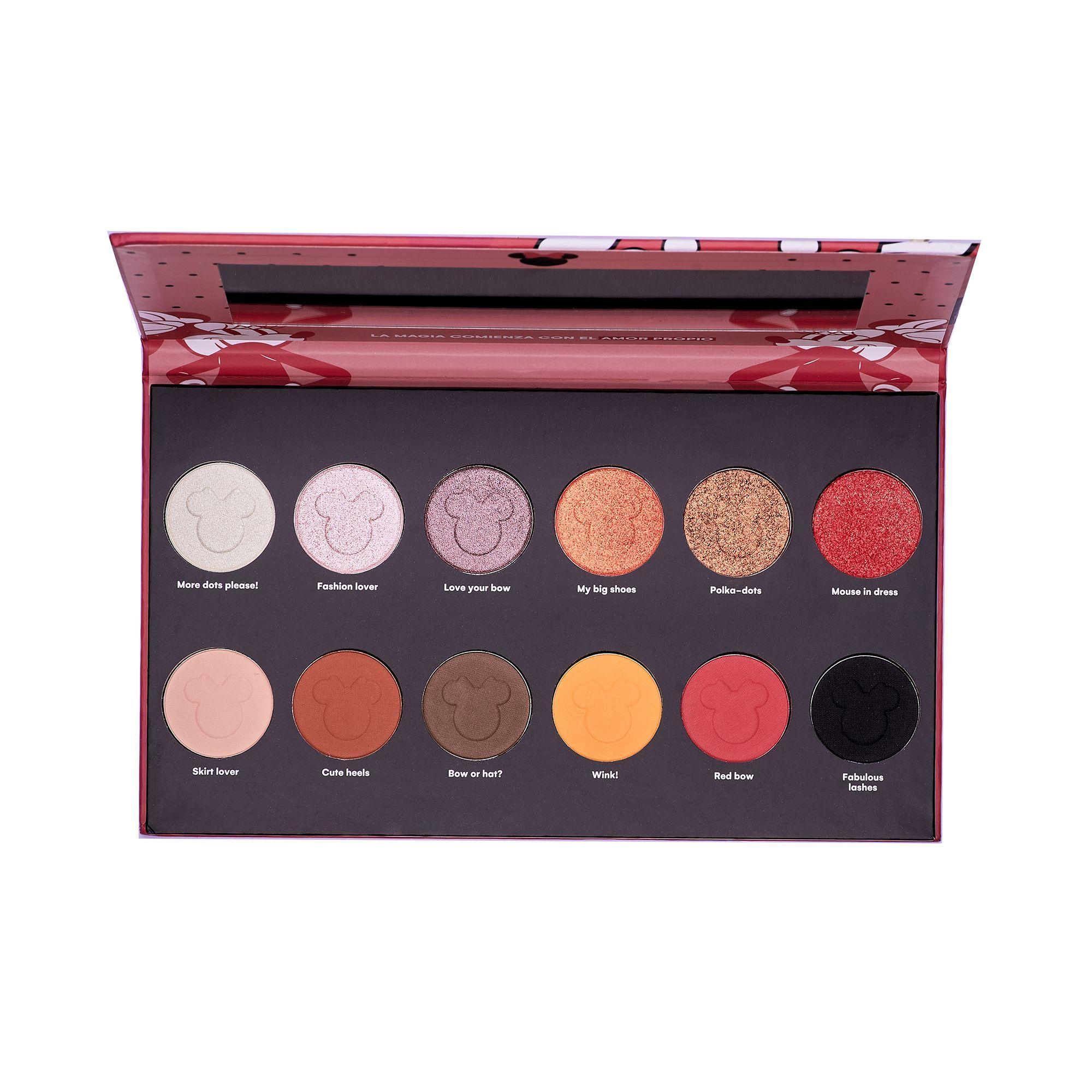 Paleta de Sombras Minnie Mouse 12 Colores Etienne-2