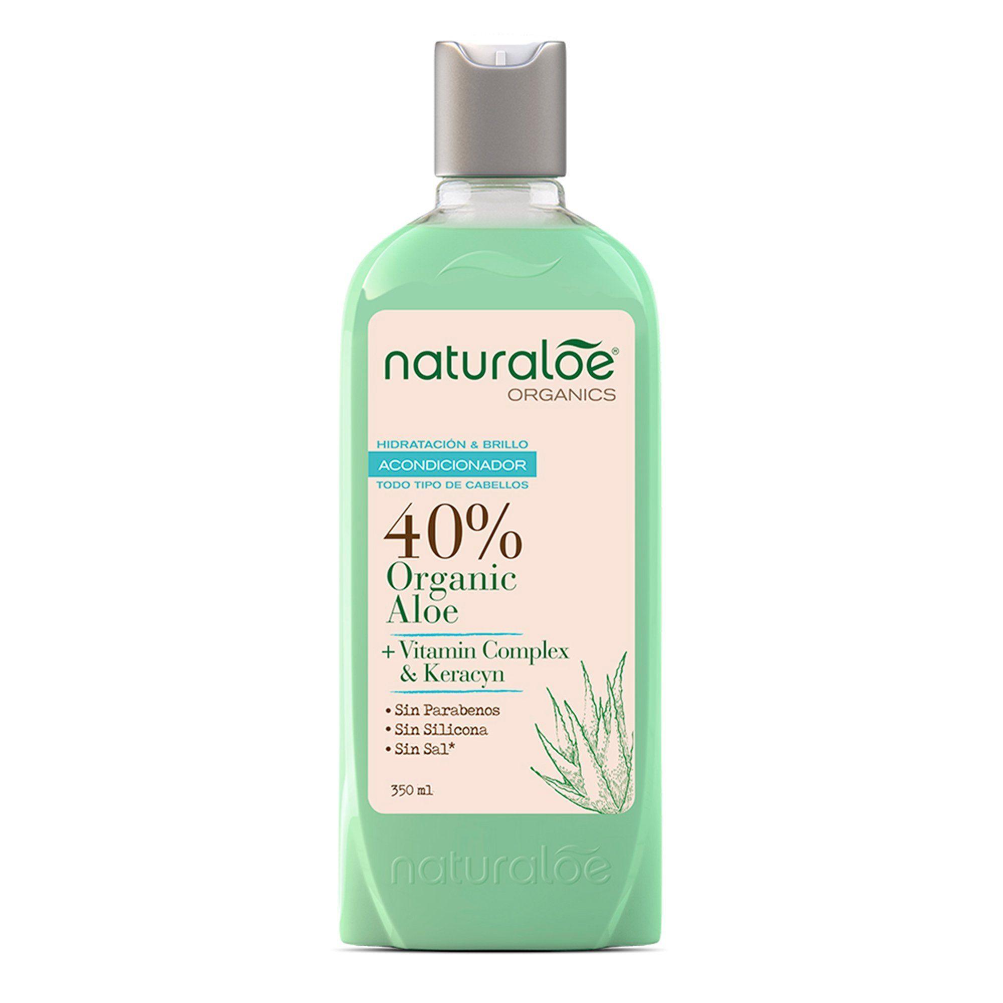 Naturaloe Hidratación y Brillo Acondicionador 350 ml-0