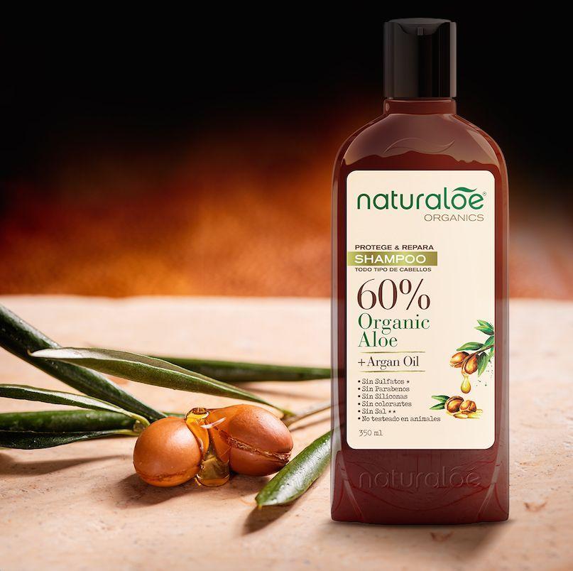 Naturaloe Argán Oil Shampoo 350ml-2
