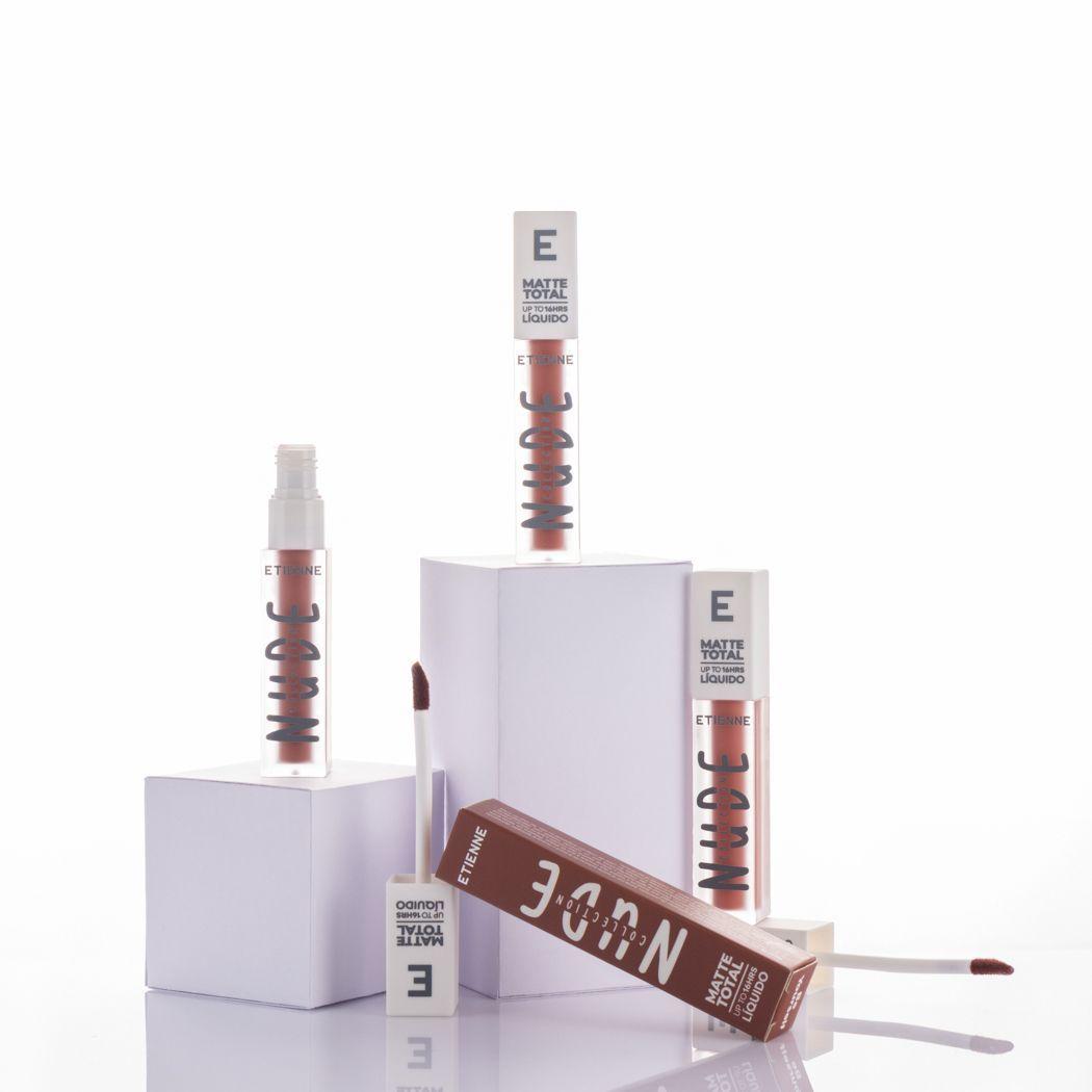Labial liquido Matte Brave Nude Collection Etienne-3