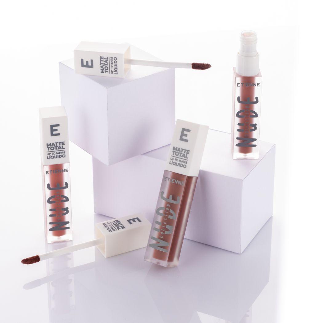Labial liquido Matte Brave Nude Collection Etienne-4