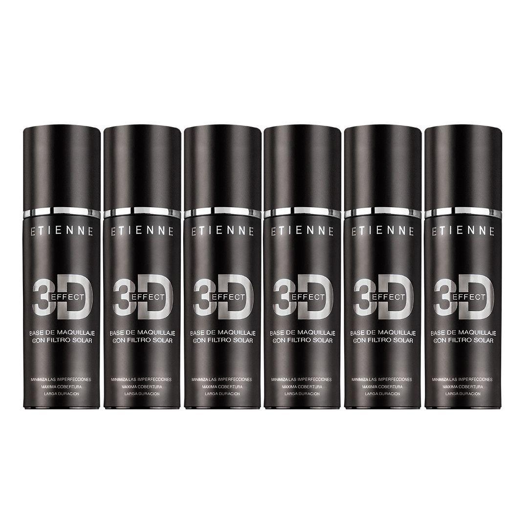 Pack 6 Base de Maquillaje 3D Natural 01 Etienne-0