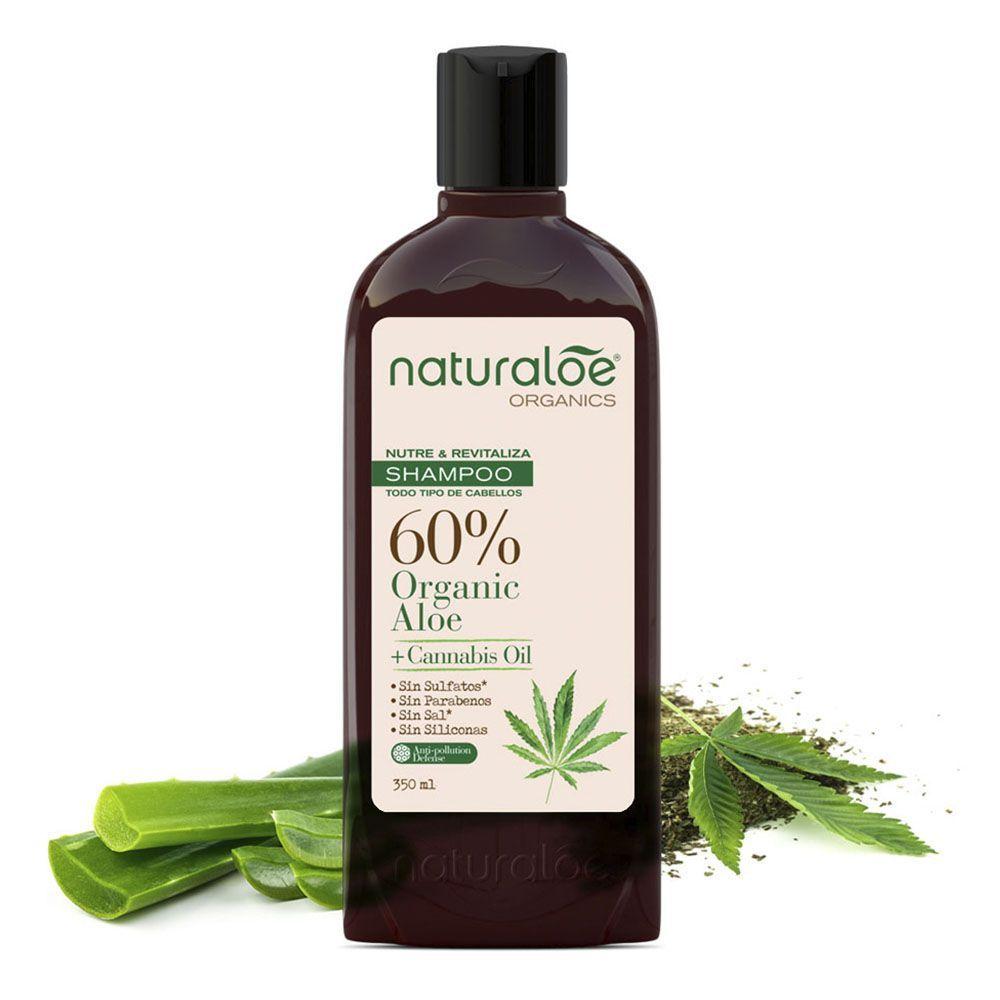 Naturaloe Aceite de Cañamo Shampoo 350ml-4