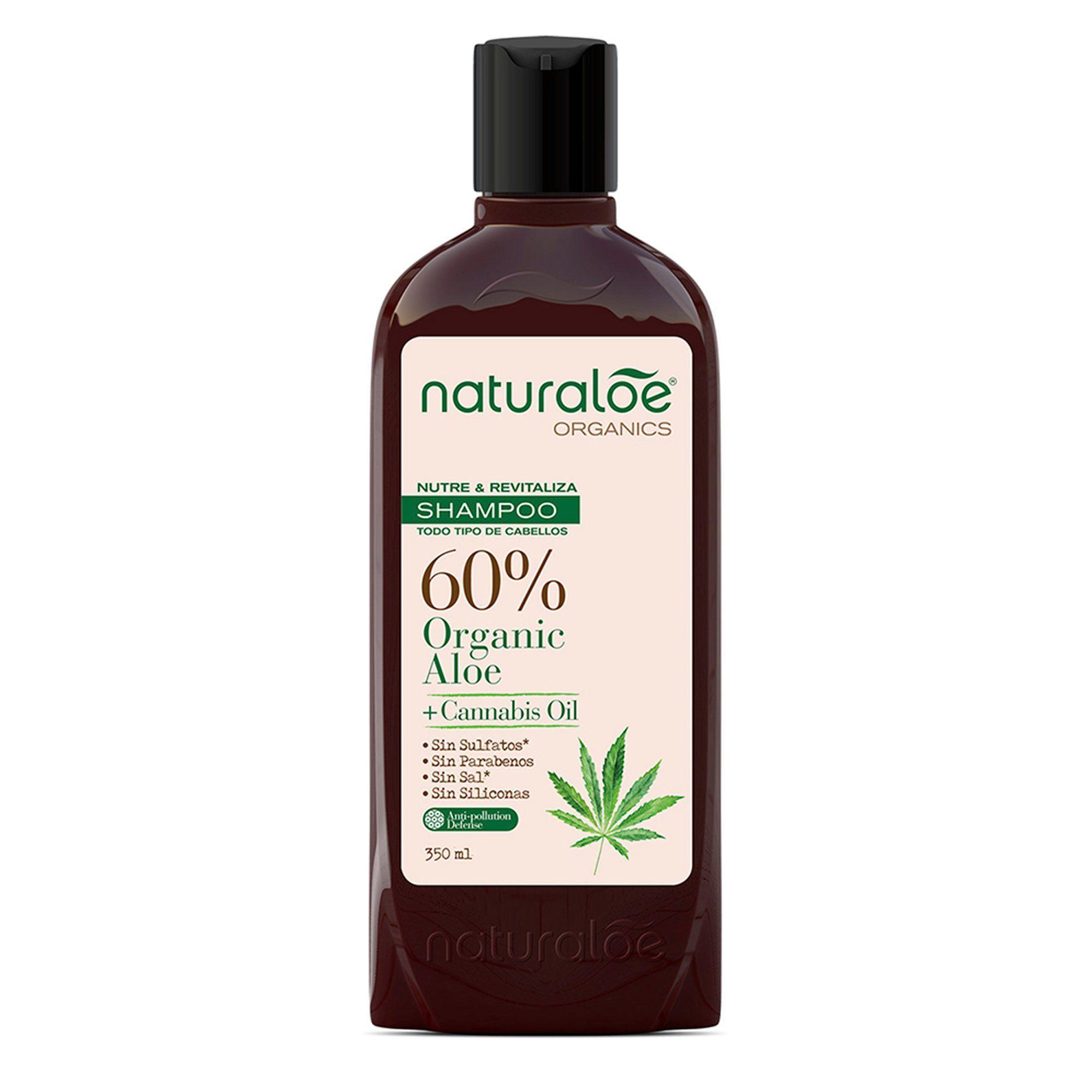 Naturaloe Aceite de Cañamo Shampoo 350ml-0