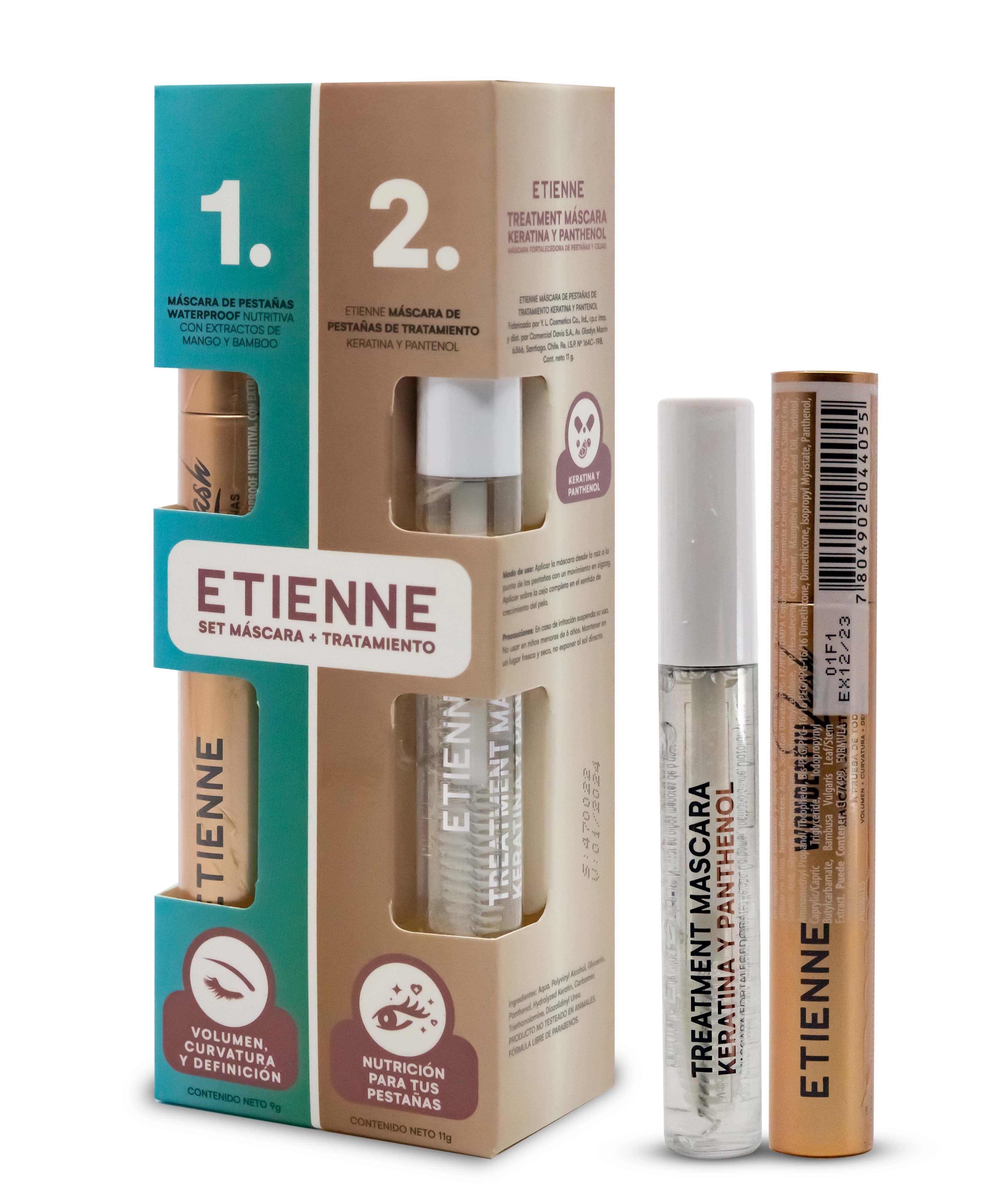 Set Mascara y Tratamiento Pestañas Etienne-0