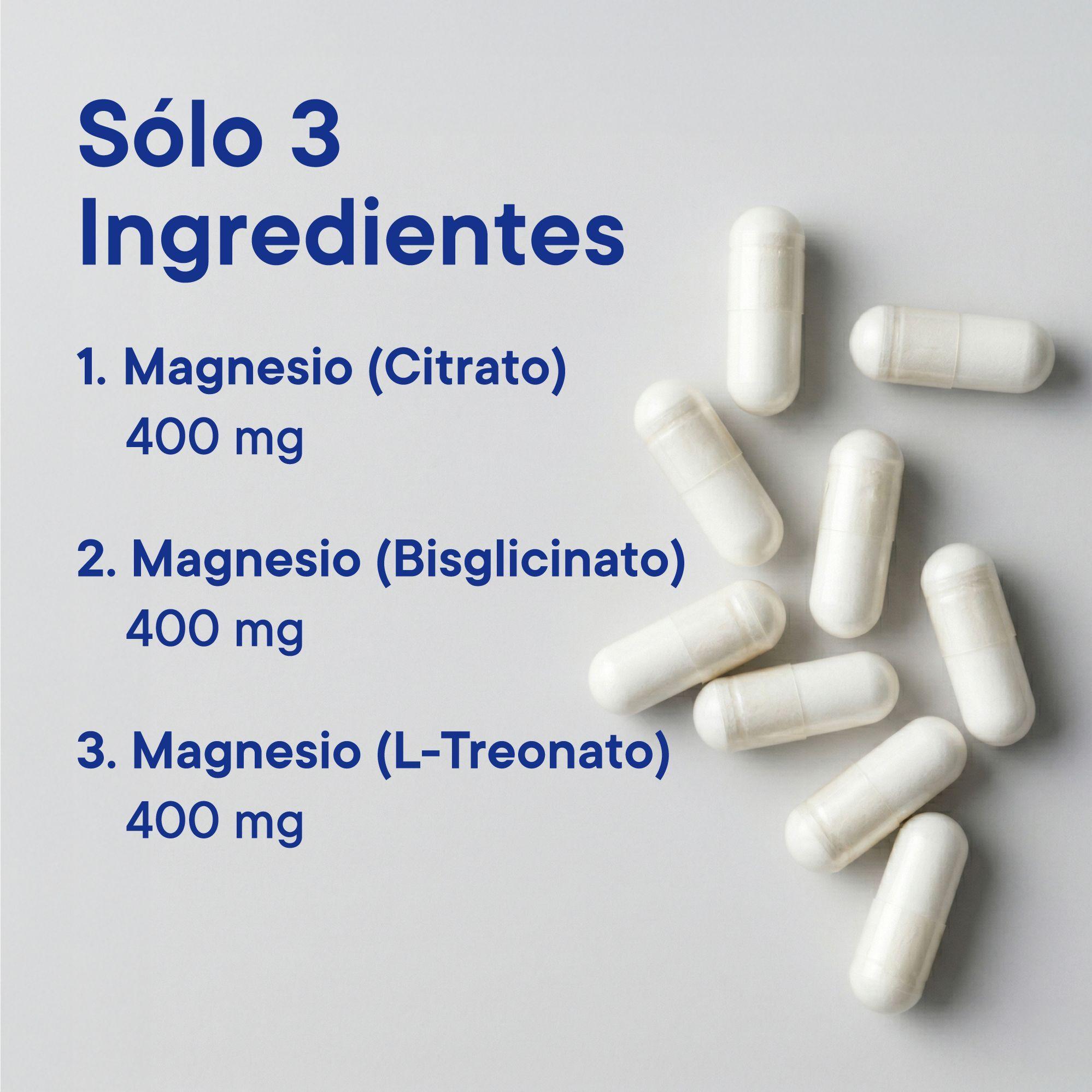 Triple Magnesio Complex 1200mg 90 C psulas Vegetales NutraCore-3