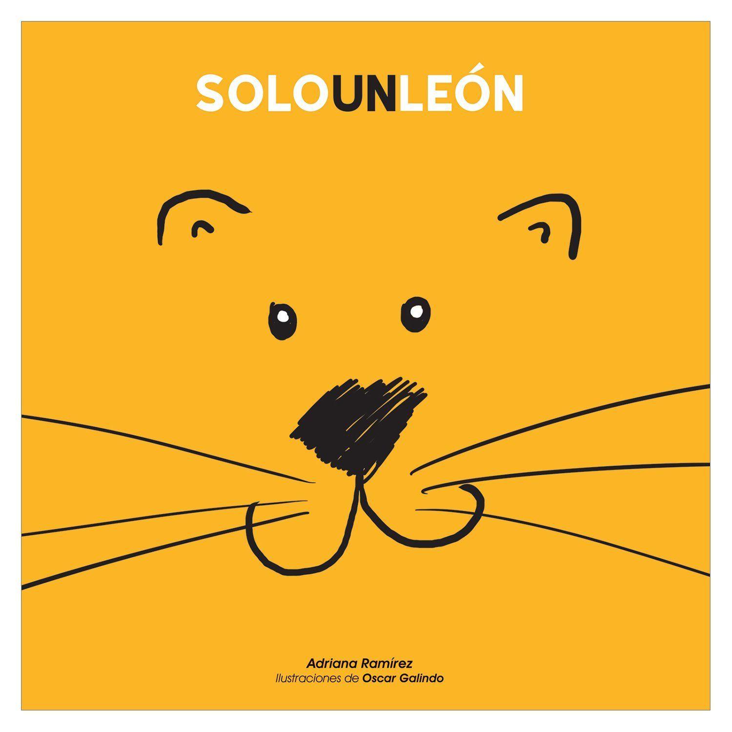 LIBRO INFANTIL RECREALIBROS SOLO UN LEÓN-0