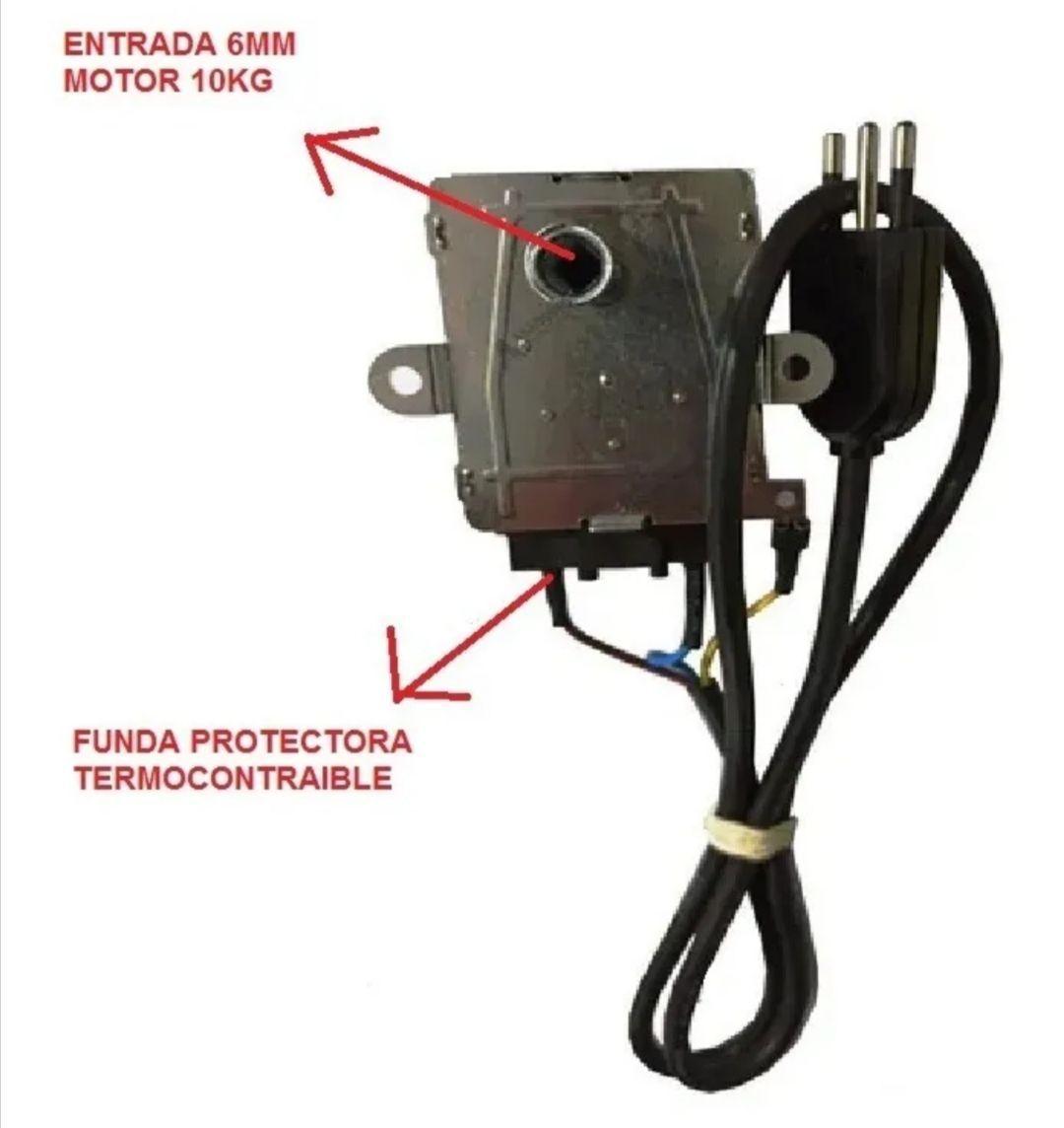 motor spiedo 12 kg + tridente y soportes de anclaje-5