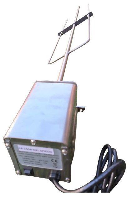 Motor spiedo 40 kg tridente Largo 120 cm bases alto 100 cm-9