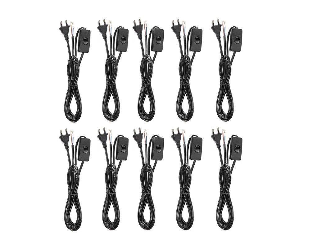 Pack de 10 cables domiciliarios con interruptor-4