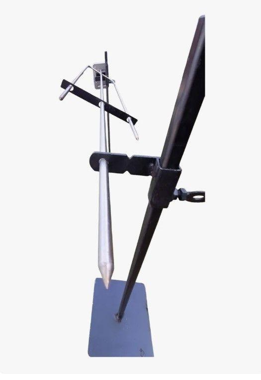 Motor spiedo h brido tridente 110 cm bases de 100 cm altura-2