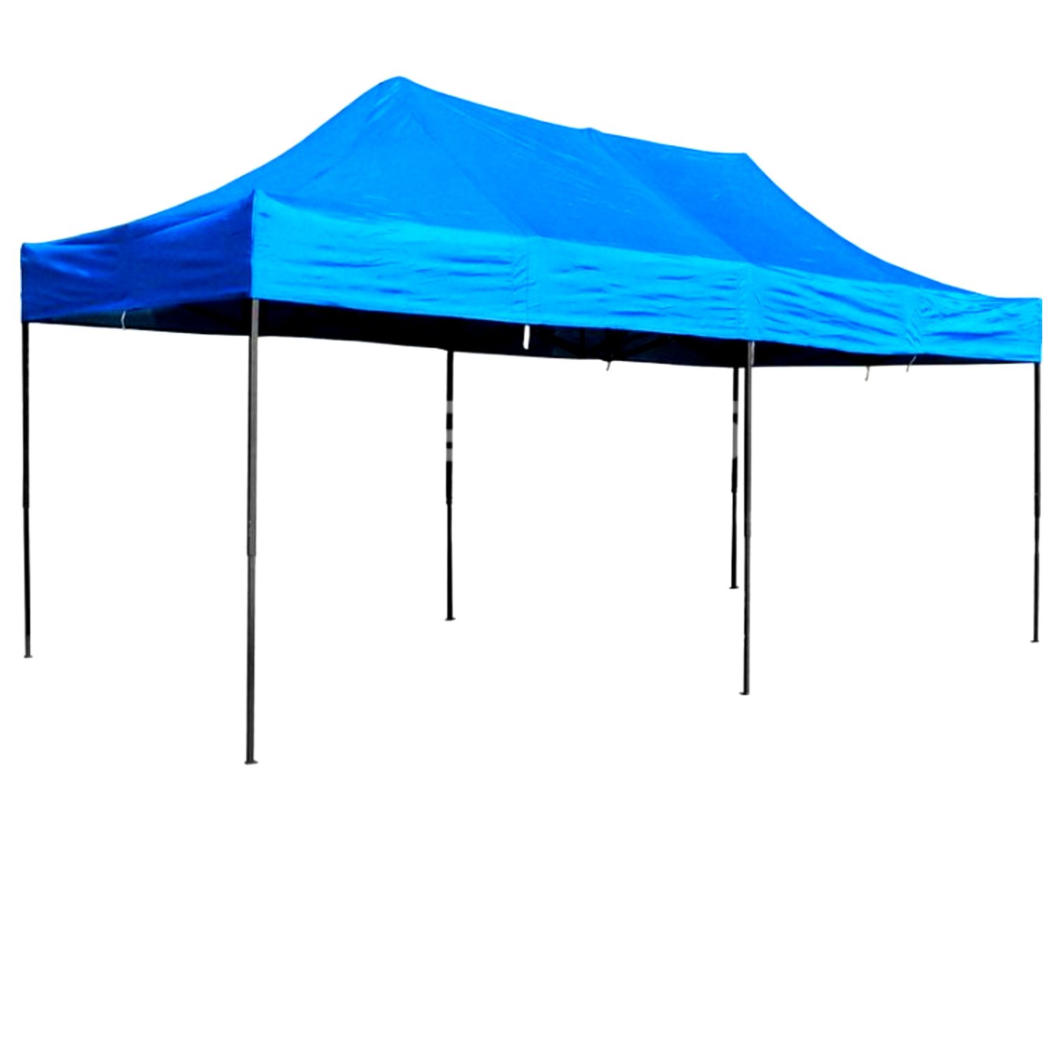 Toldo Retráctil 6x3 m Plegable Azul -0