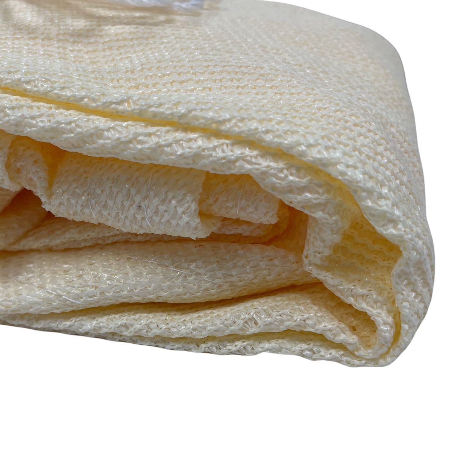 Vela Sombreadora Triangular, Beige Claro, 3x3x3-1