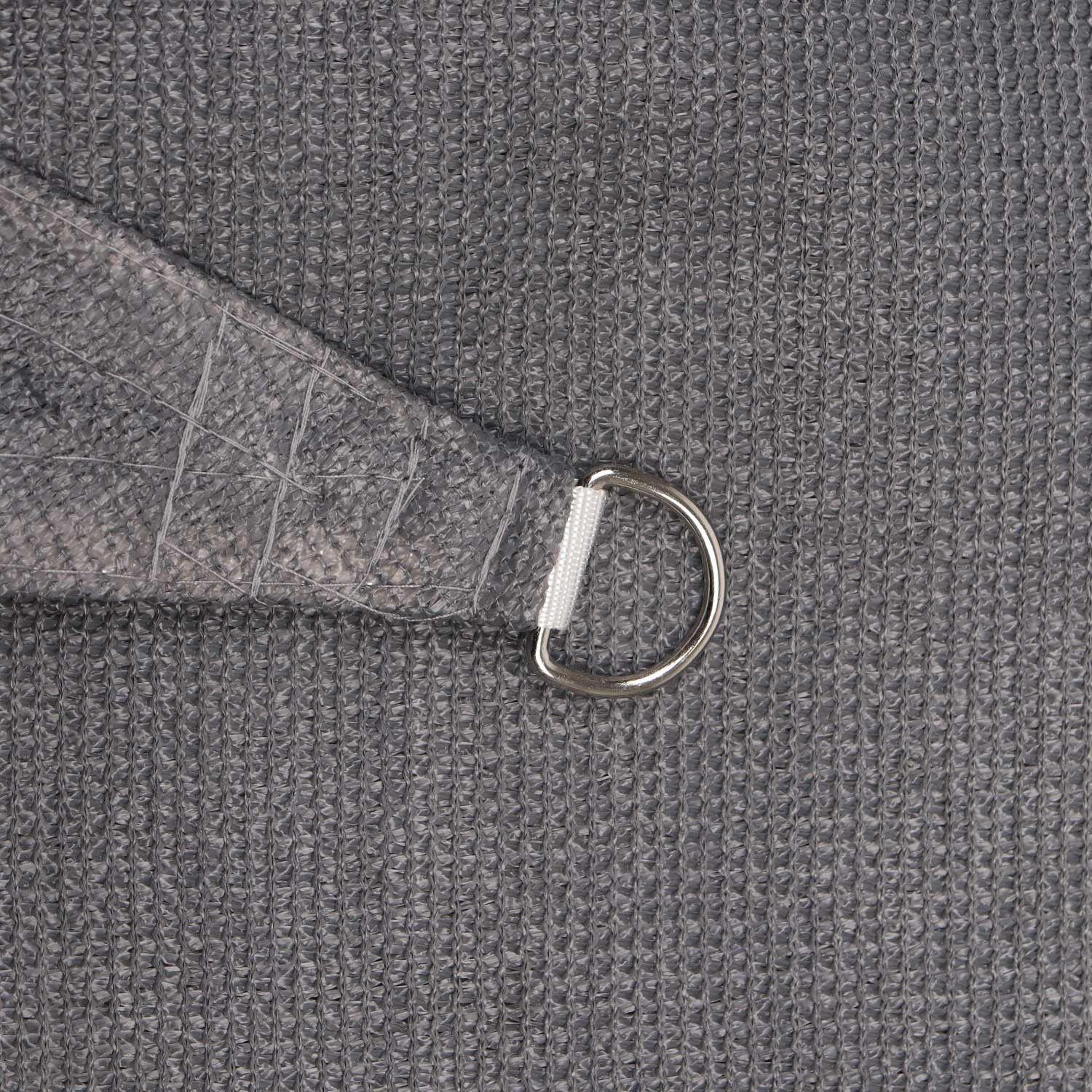 Vela Sombreadora Cuadrada Gris 3x3m-2