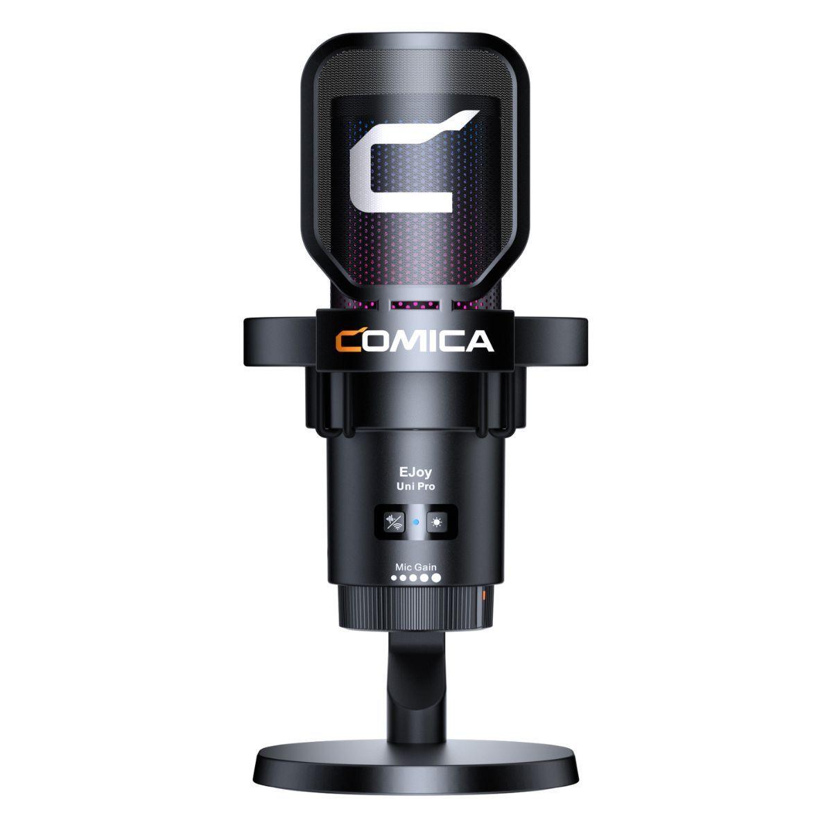 Micrófono Profesional Cardioide Inalámbrico Ejoy Uni Pro Usb-c, Rgb, Gamer, Teléfono, Podcast-3