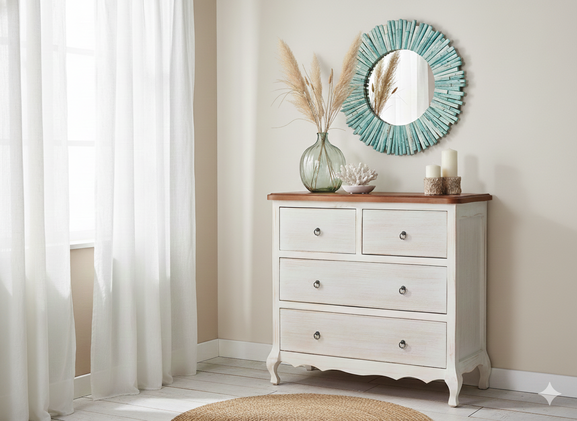 Combo Comoda Normando + 2 Velador Normando-2