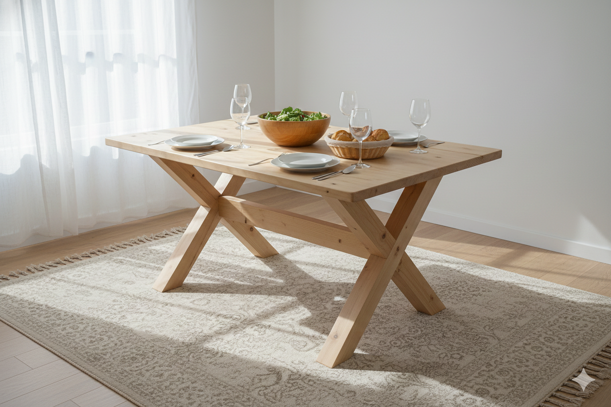Comedor Cruz 6 sillas Vendetta Beige-6