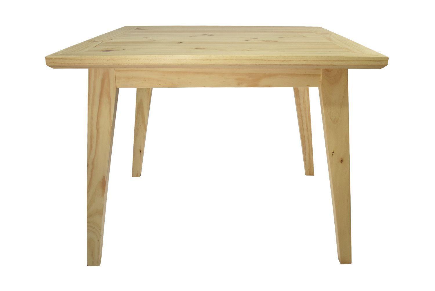 Comedor 4 Sillas Vendetta 100x100 tapiz Beige-3