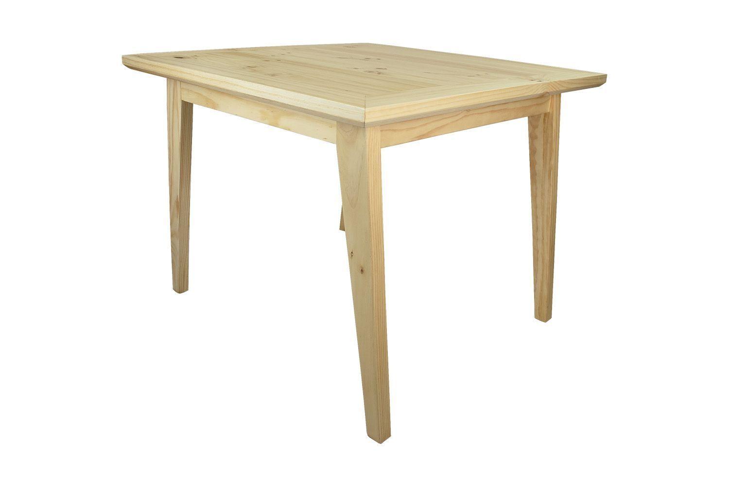 Comedor 4 Sillas Vendetta 100x100 tapiz Beige-4