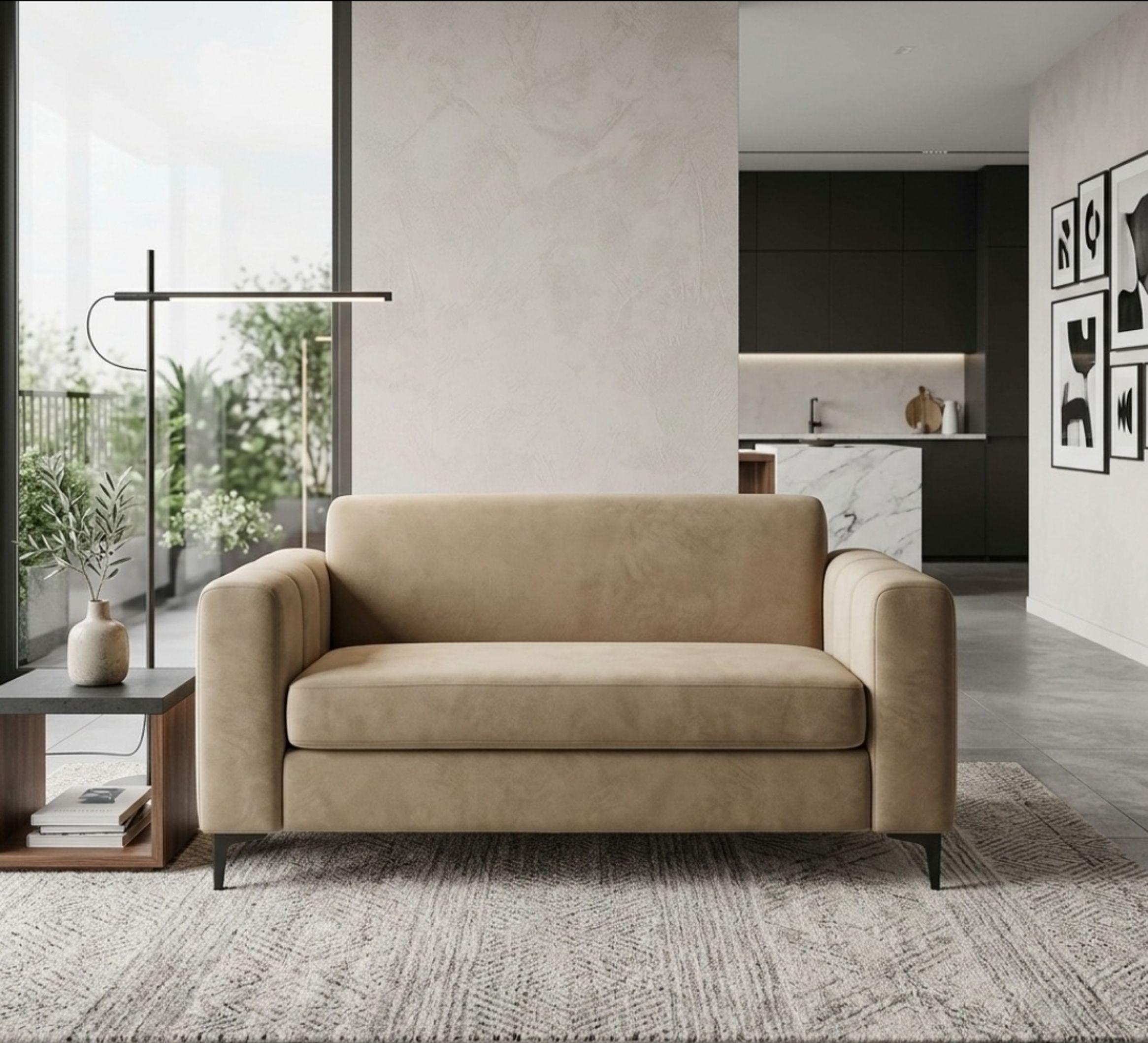 Sofá Bruma Beige 2 Cuerpos-1