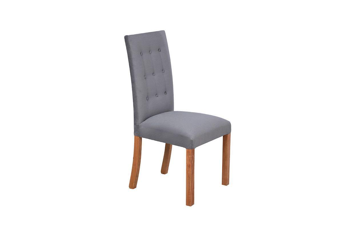 Comedor Cruz silla Vestida Gris-5