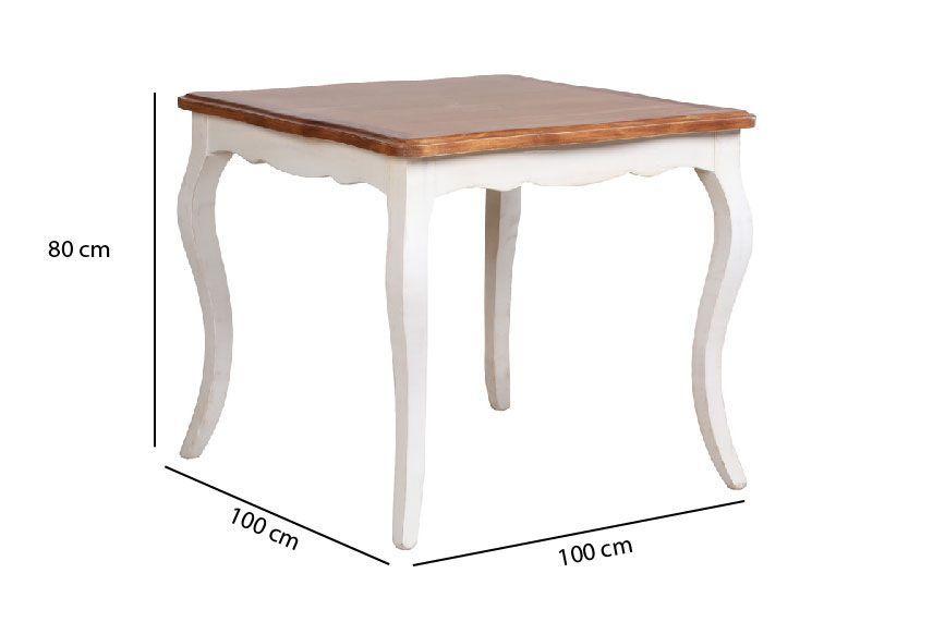 Comedor Normando 100x100 - 4 sillas-4