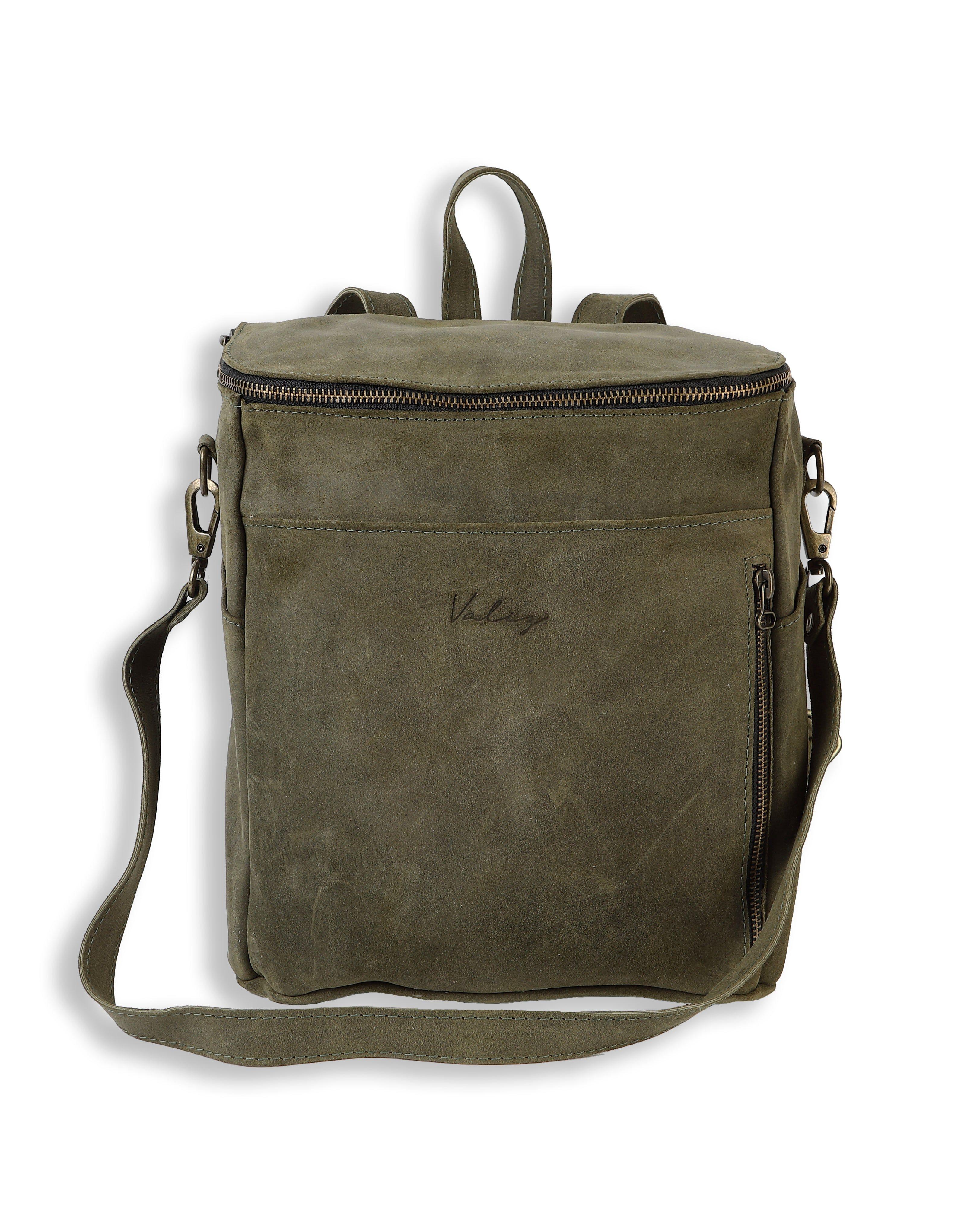 Mochila Alforja Chica Musgo-0