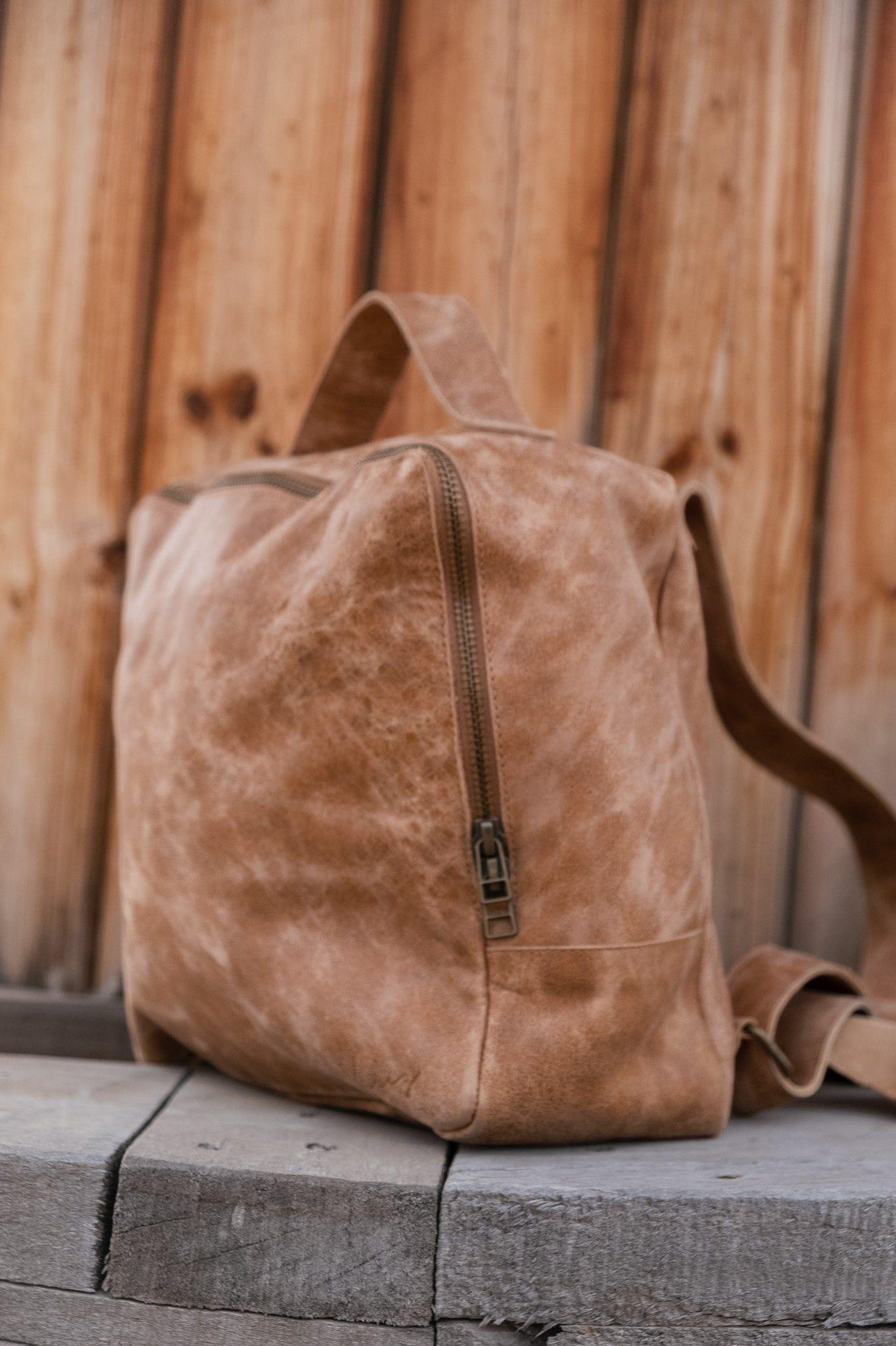 Mochila Chica Caramelo-3