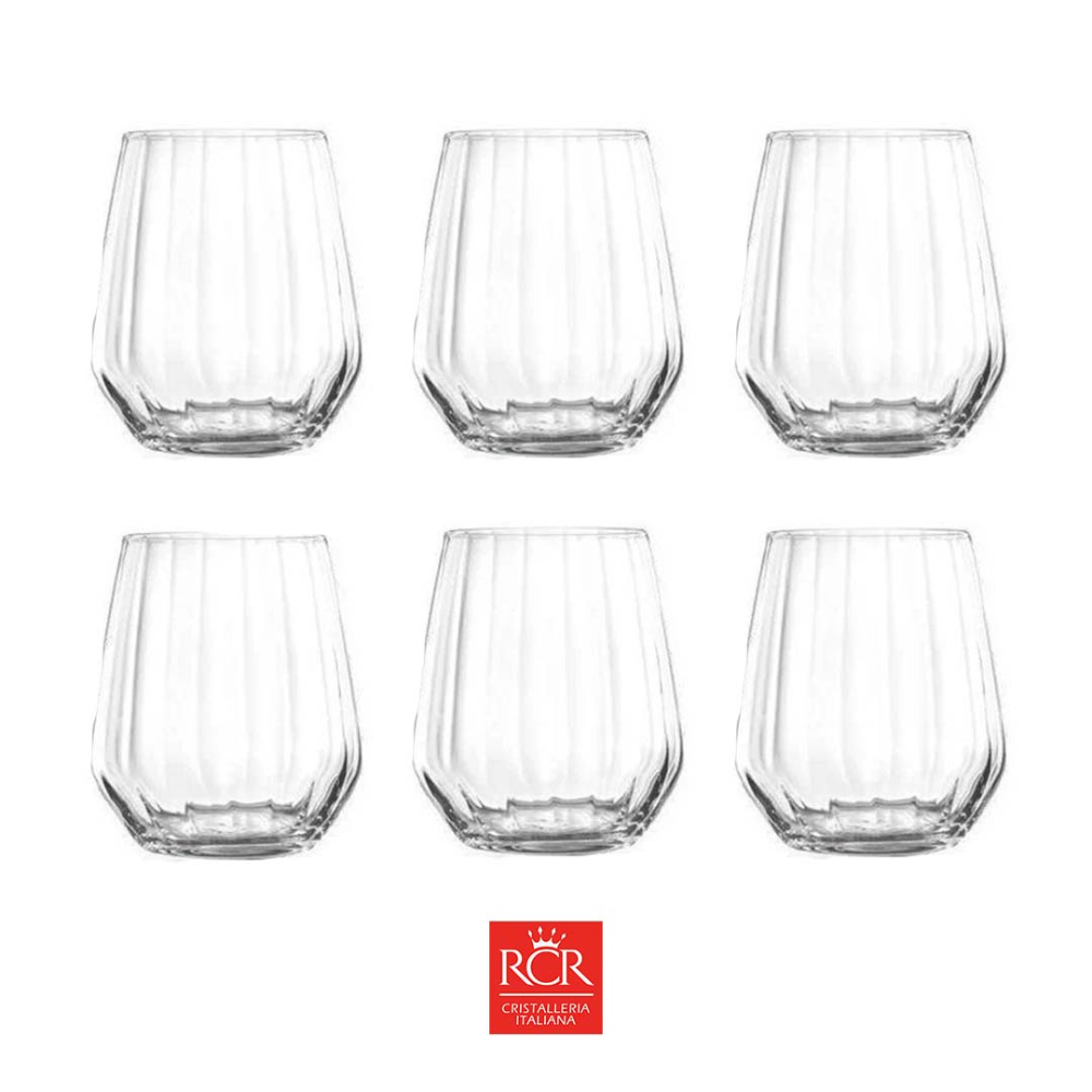 RCR SET 6 VASOS OPTIQ 430ML-3