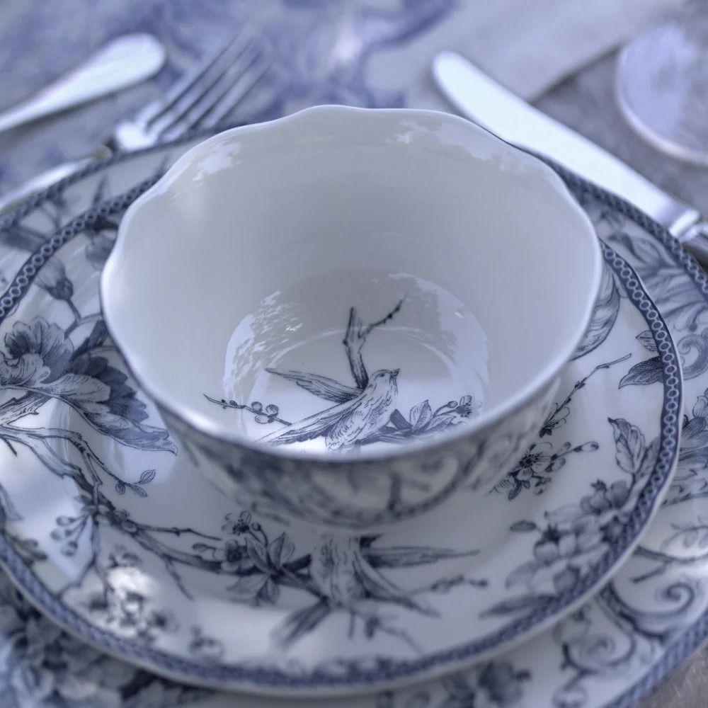 Klapp Juego de Vajilla de 24 Piezas Porcelana Adelaide-2