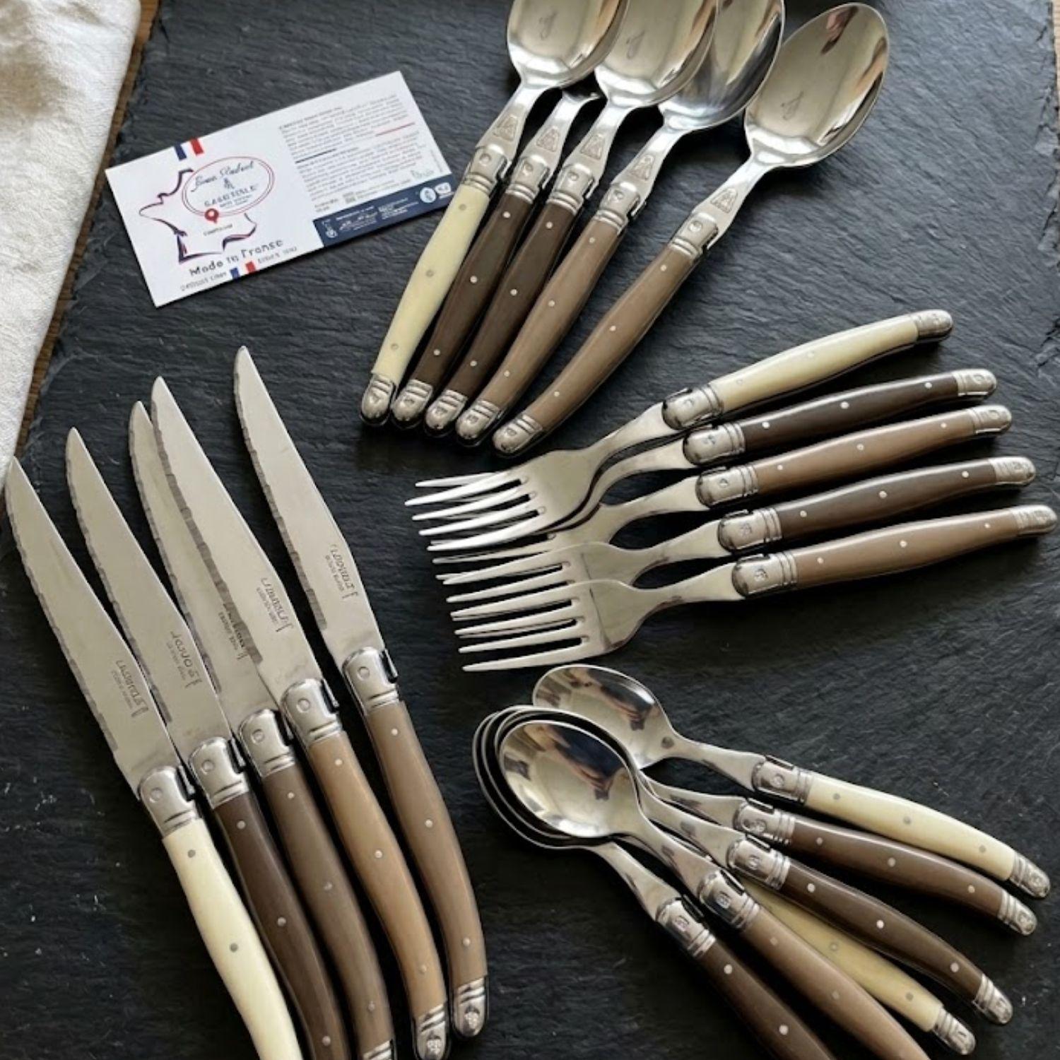 SET DE CUCHILLERIA 24 PIEZAS LINO LAGUIOLE JEAN DUBOST-3