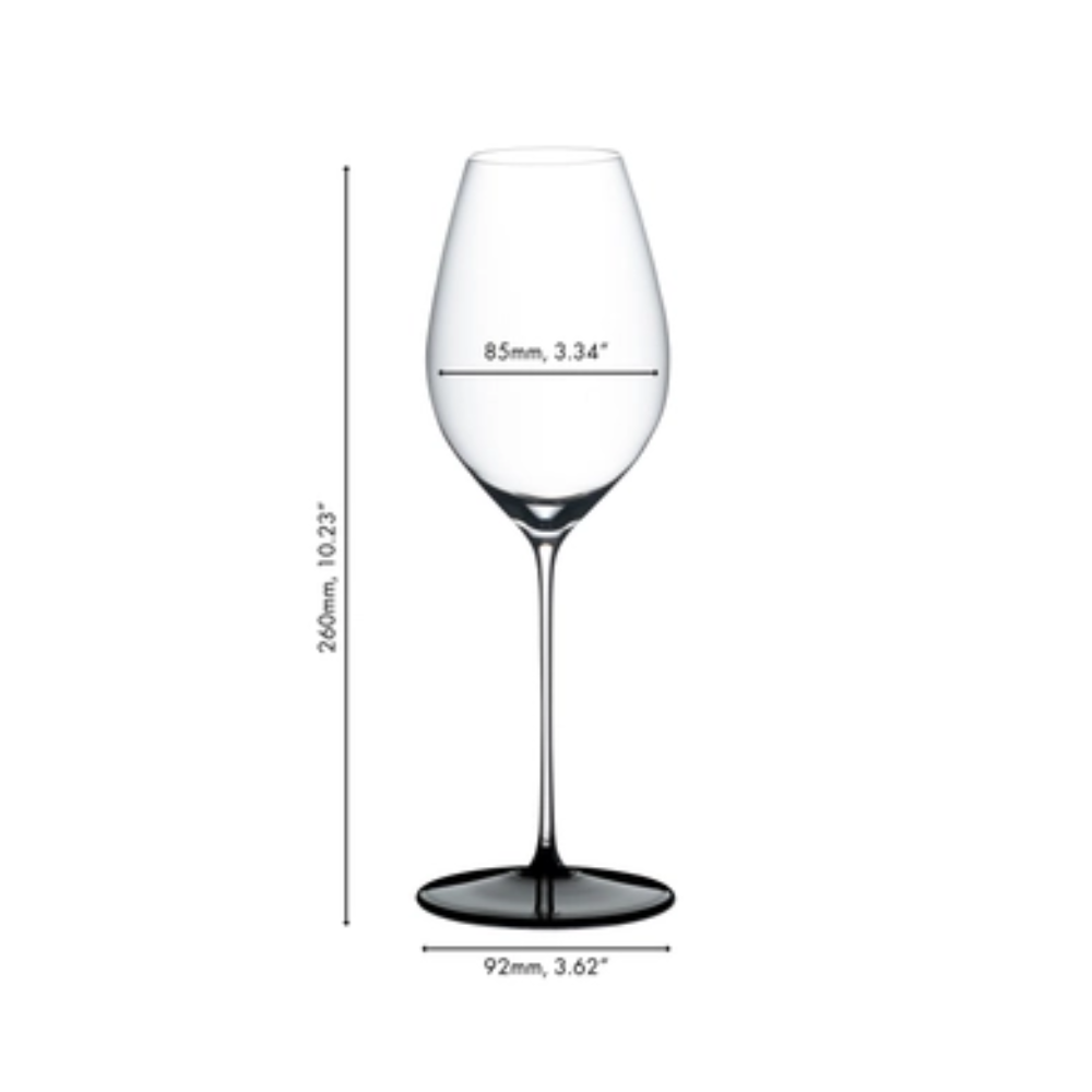 RIEDEL COPA FATTO A MANO BASE NEGRA CHAMPAGNE/SAUVIGNON BLANC-2