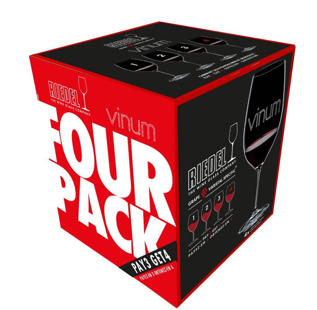 RIEDEL VINUM SET 4 COPAS CABERNET/MERLOT Lleva 4 paga 3-2