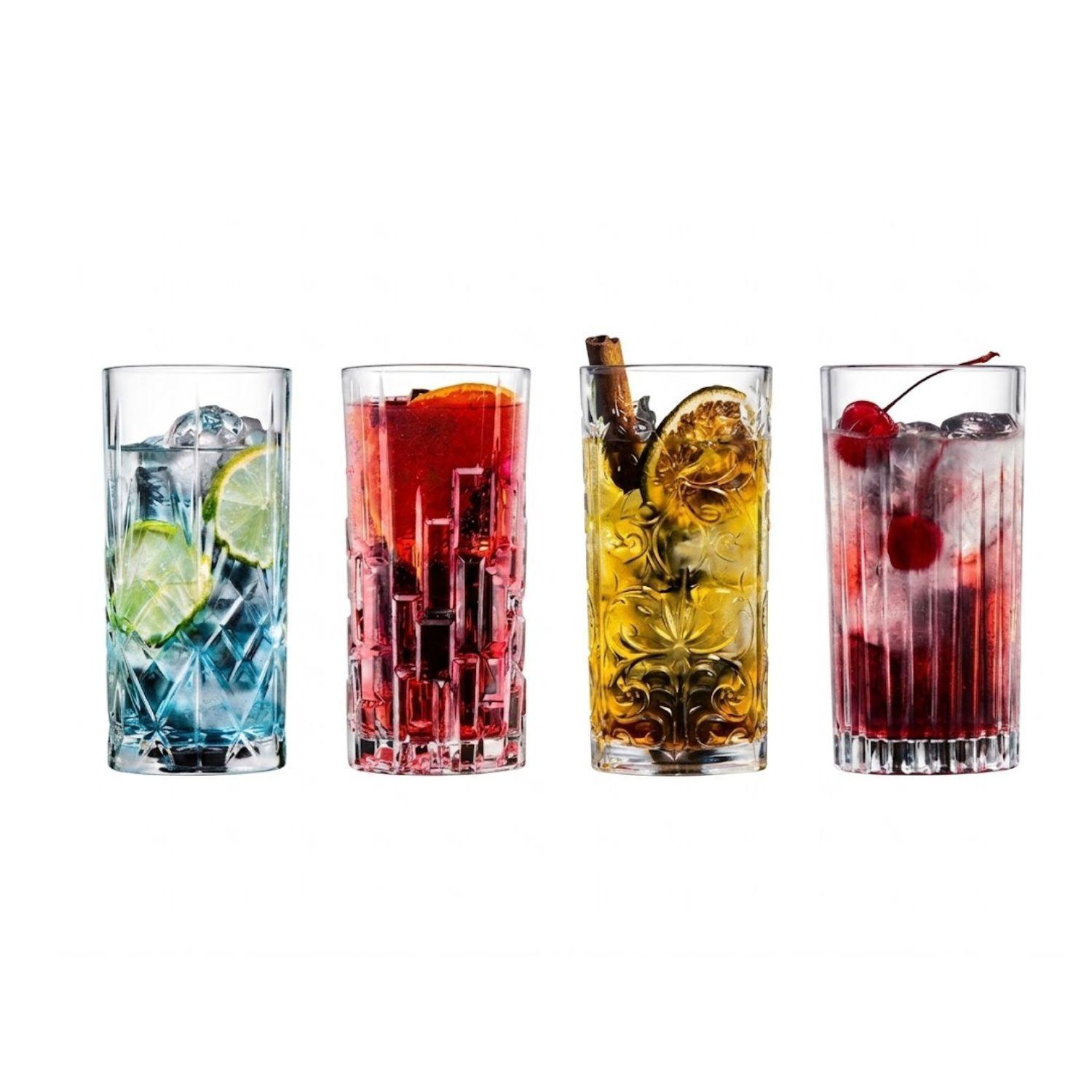 SET 4 VASOS  LONGDRINK MIXOLOGY-2