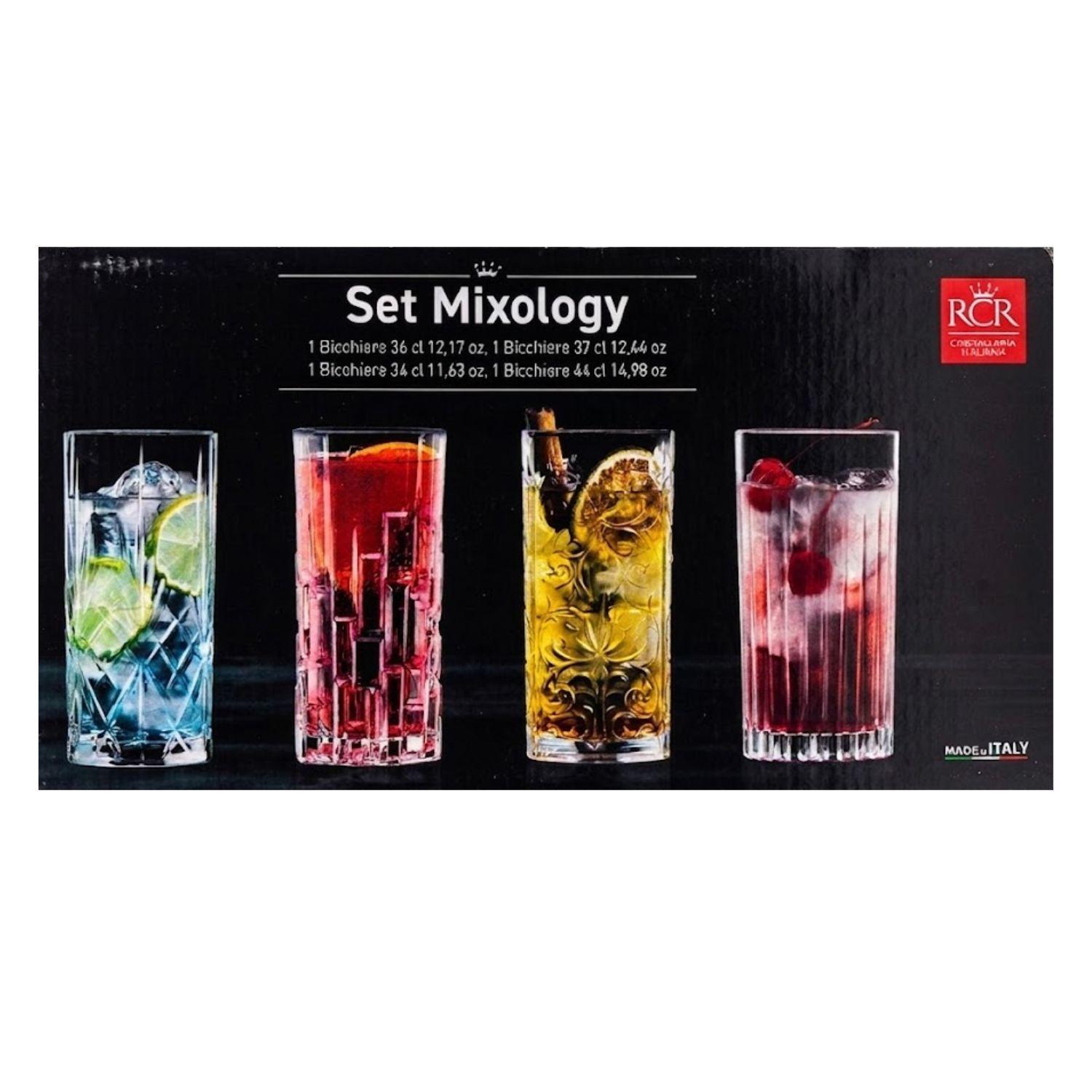 SET 4 VASOS  LONGDRINK MIXOLOGY-3