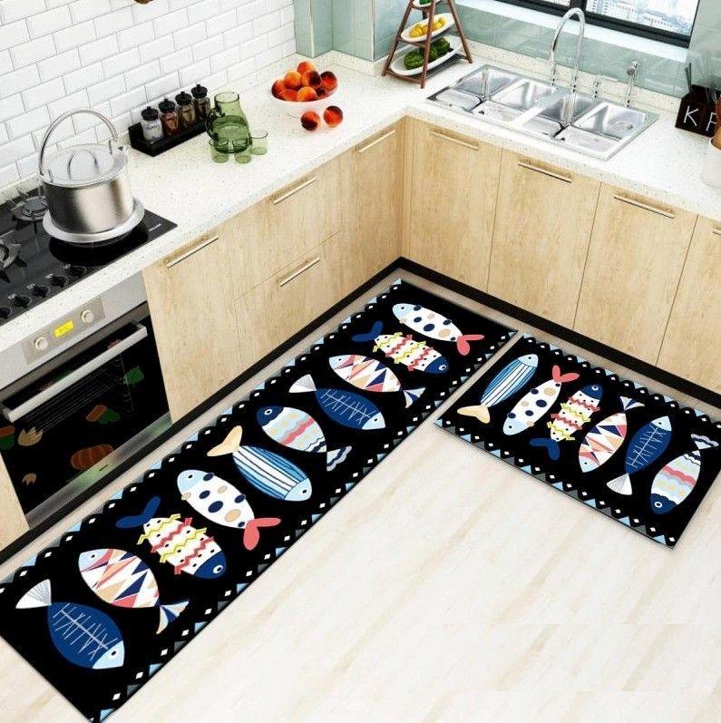 Alfombras para cocina lavables ,antideslizante #25-0