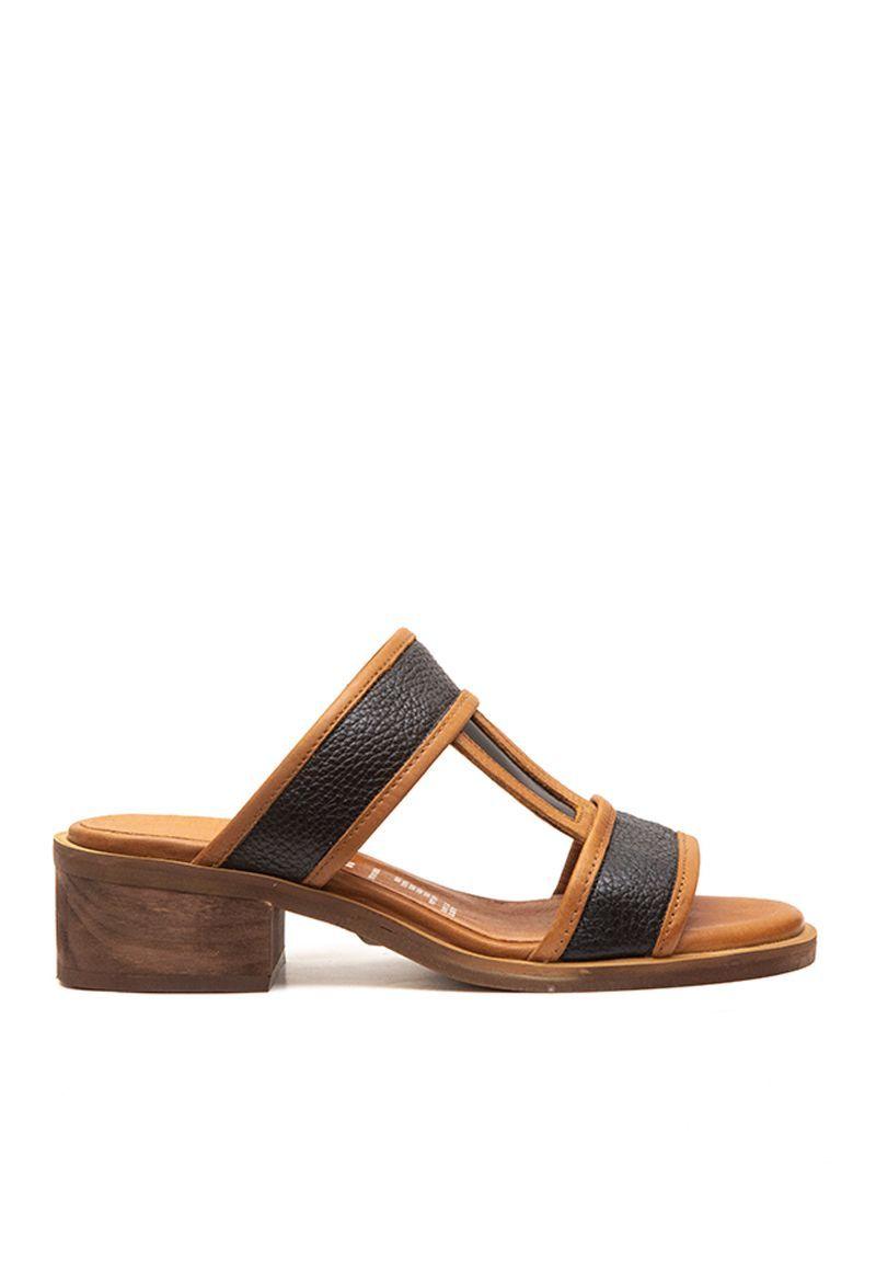Sandalia De Cuero Higuera C1 Negro Giani Dafirenze-4