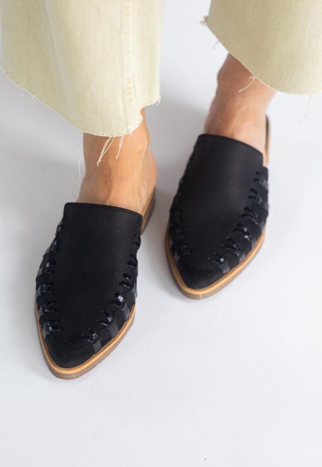 Babucha Mujer / Luna Negro-1
