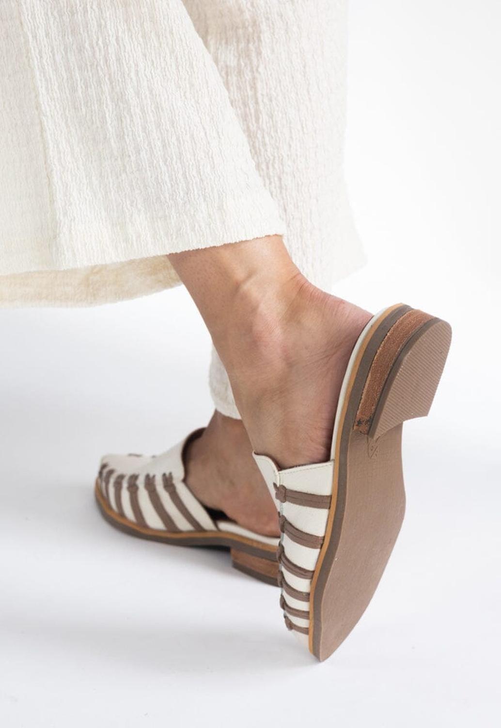 Babucha Mujer / Luna Beige Café-2